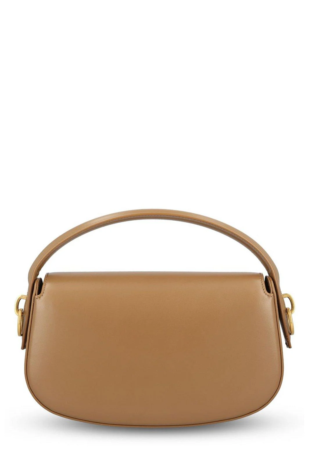 Saint Laurent Voltaire Logo Plaque Shoulder Bag - Brown - Image 2
