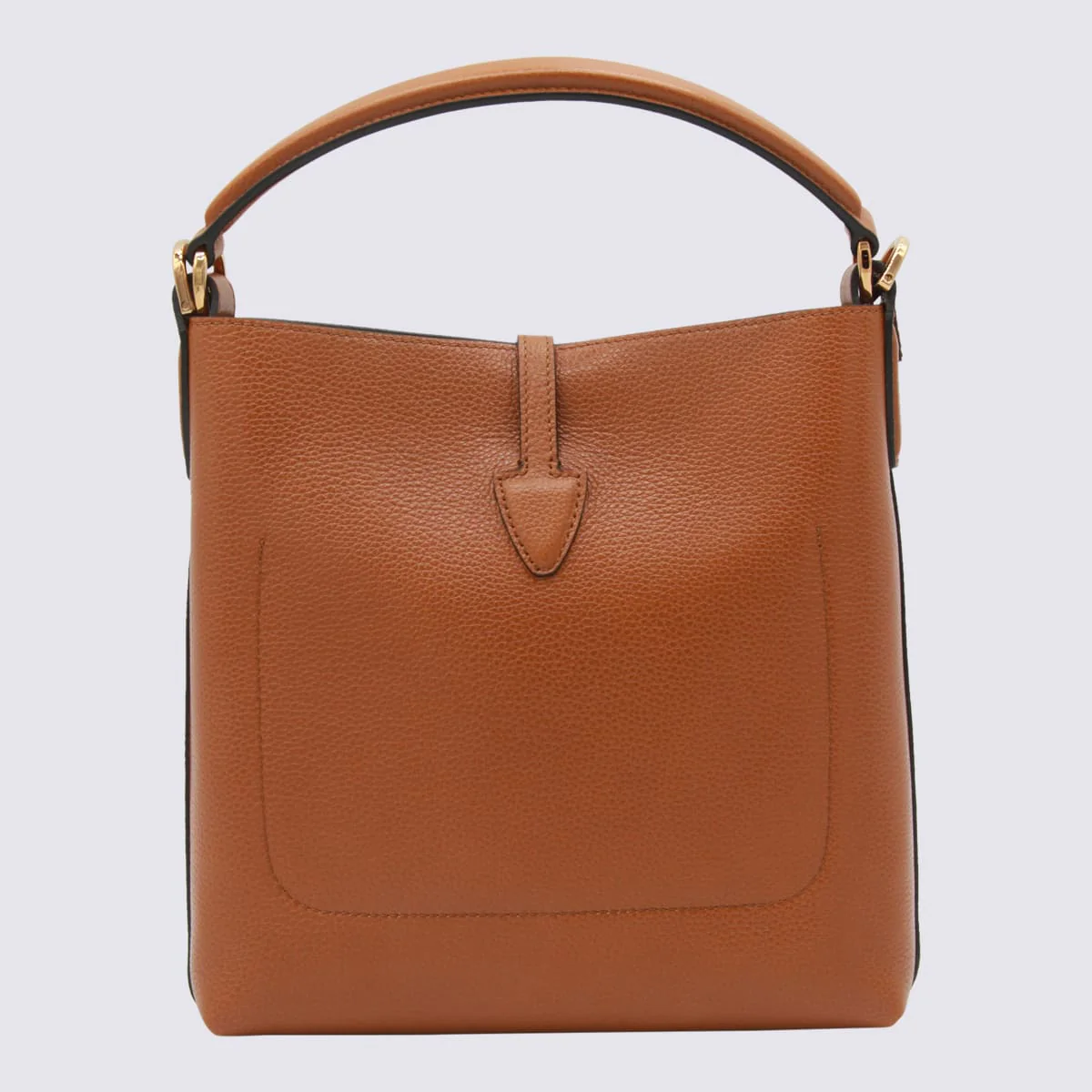 Tod's Brown Leather Top Handle Bag - Brown - Image 3