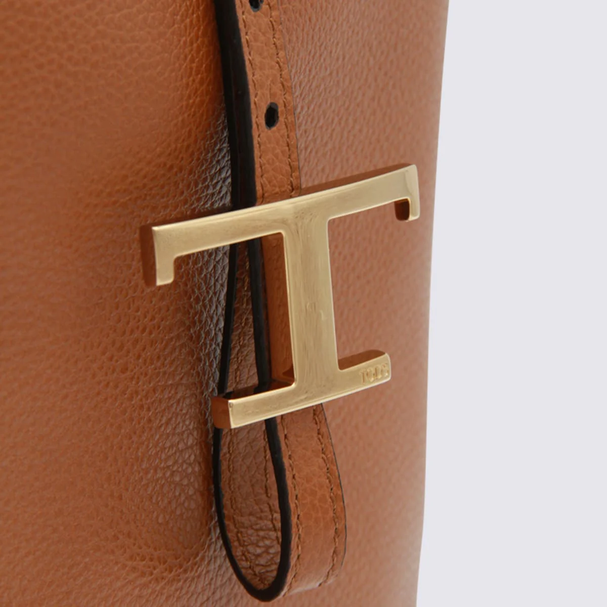 Tod's Brown Leather Top Handle Bag - Brown - Image 4