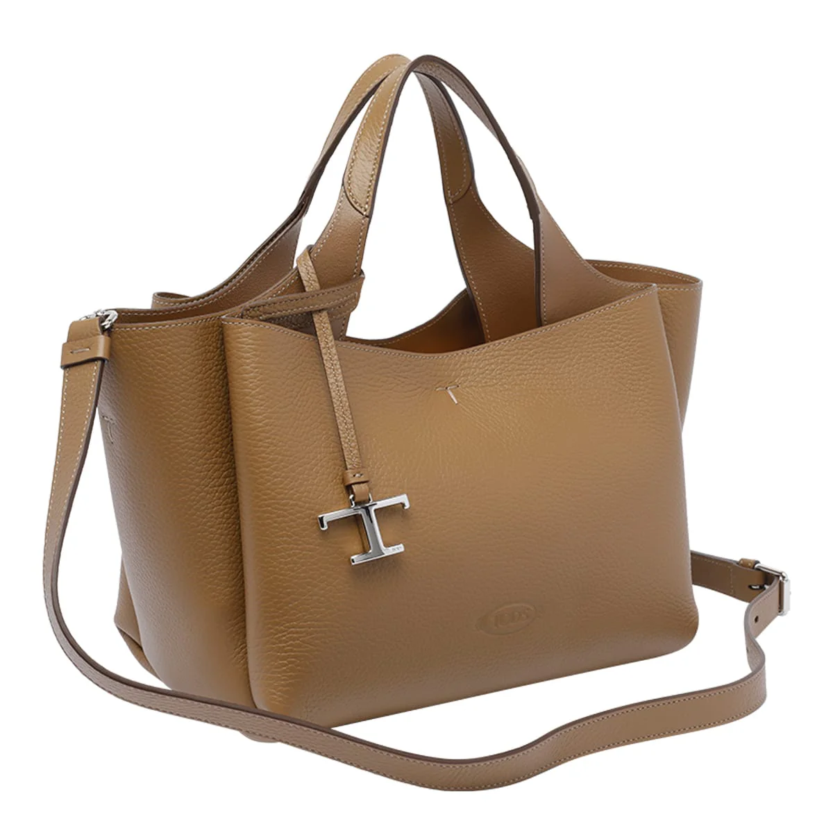 Tod's Mini Leather Handbag - Beige - Image 2