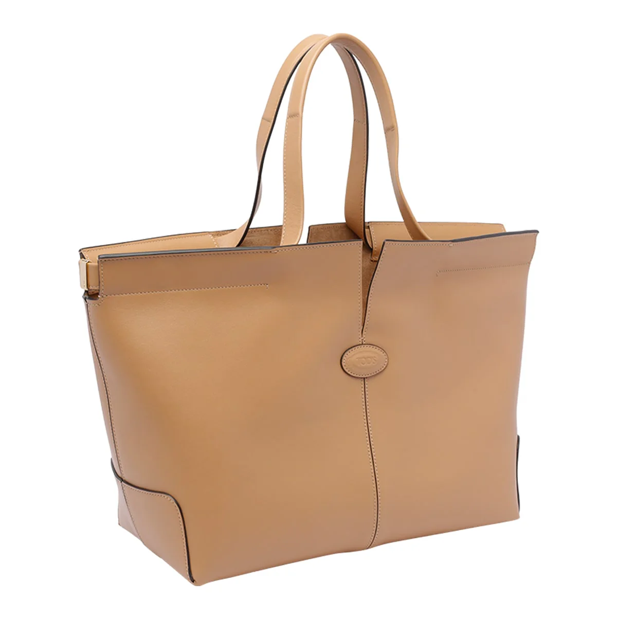 Tod's Di Bag Folio Small-Medium Tote - Beige - Image 2
