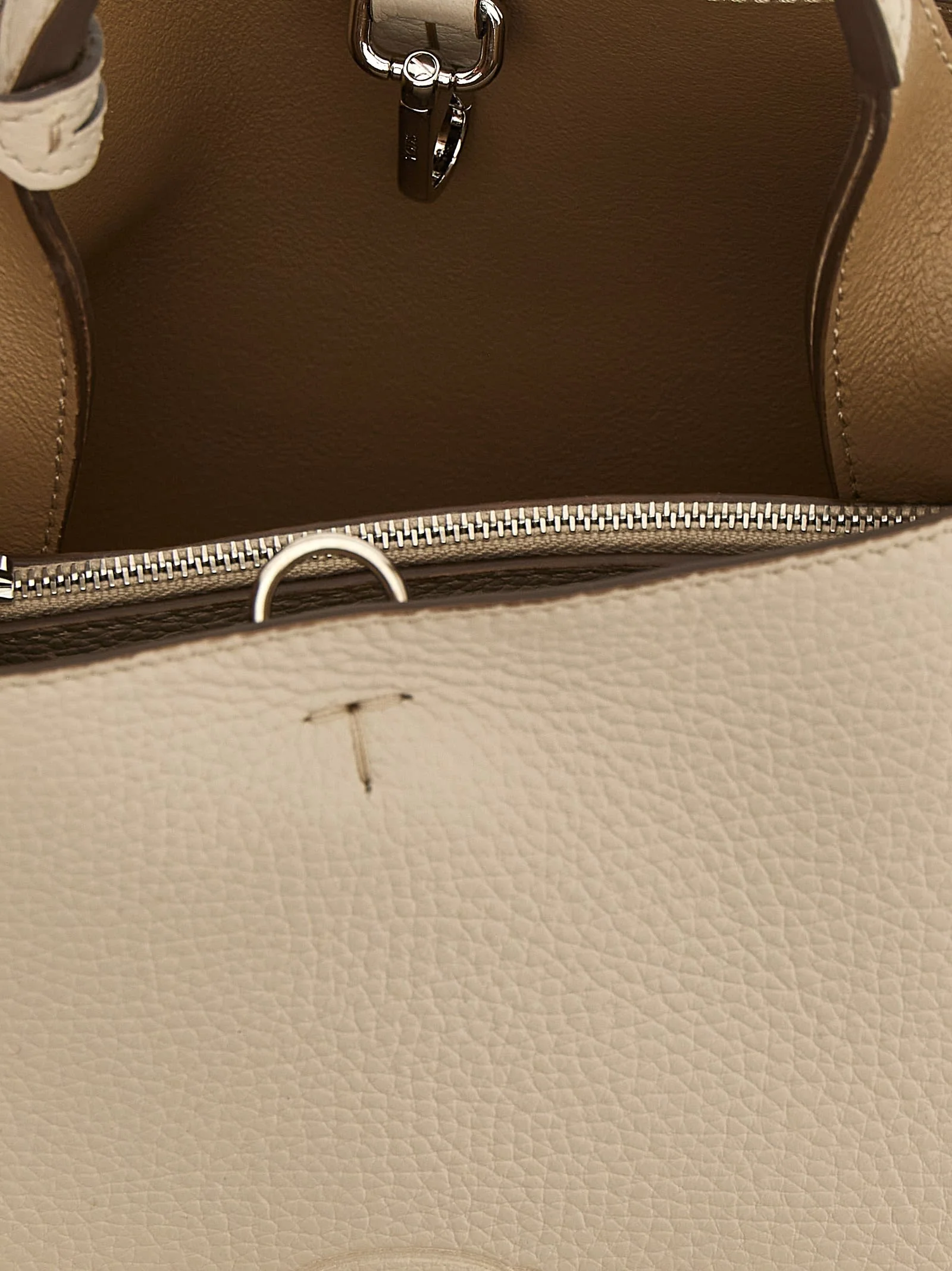 Tod's Micro Leather Handbag - Gray - Image 4