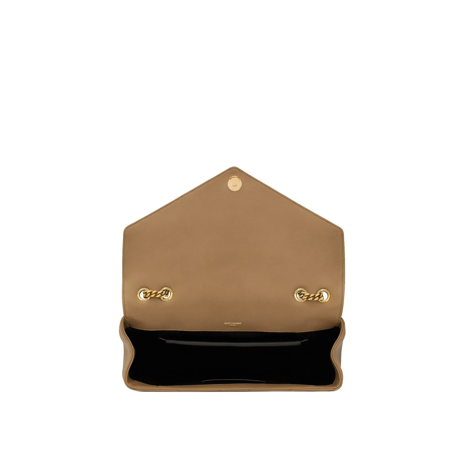 Saint Laurent Loulou Large Shoulder Bag - Beige - Image 4