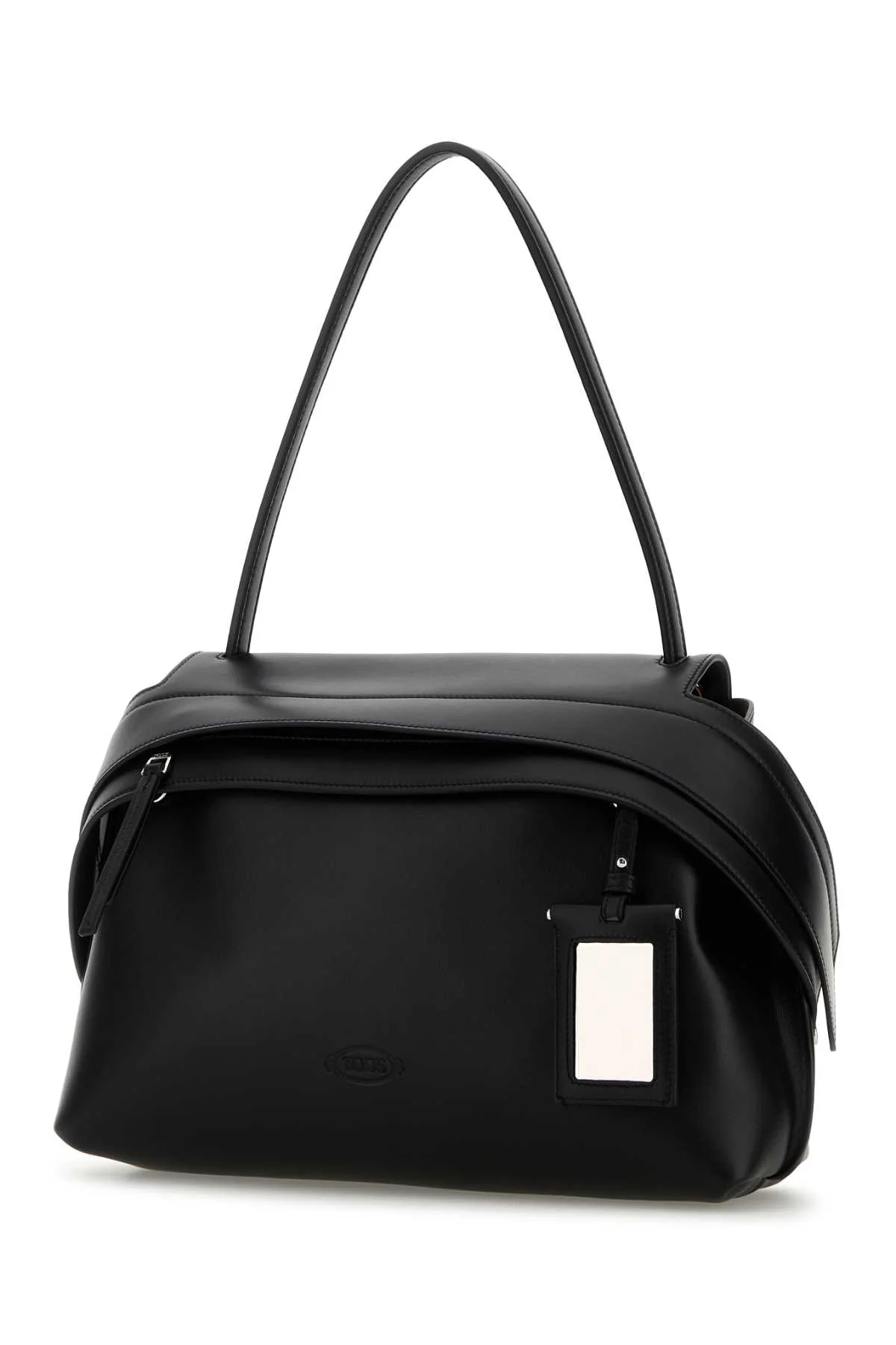 Tod's Medium Wave Shoulder Bag - Black - Image 2