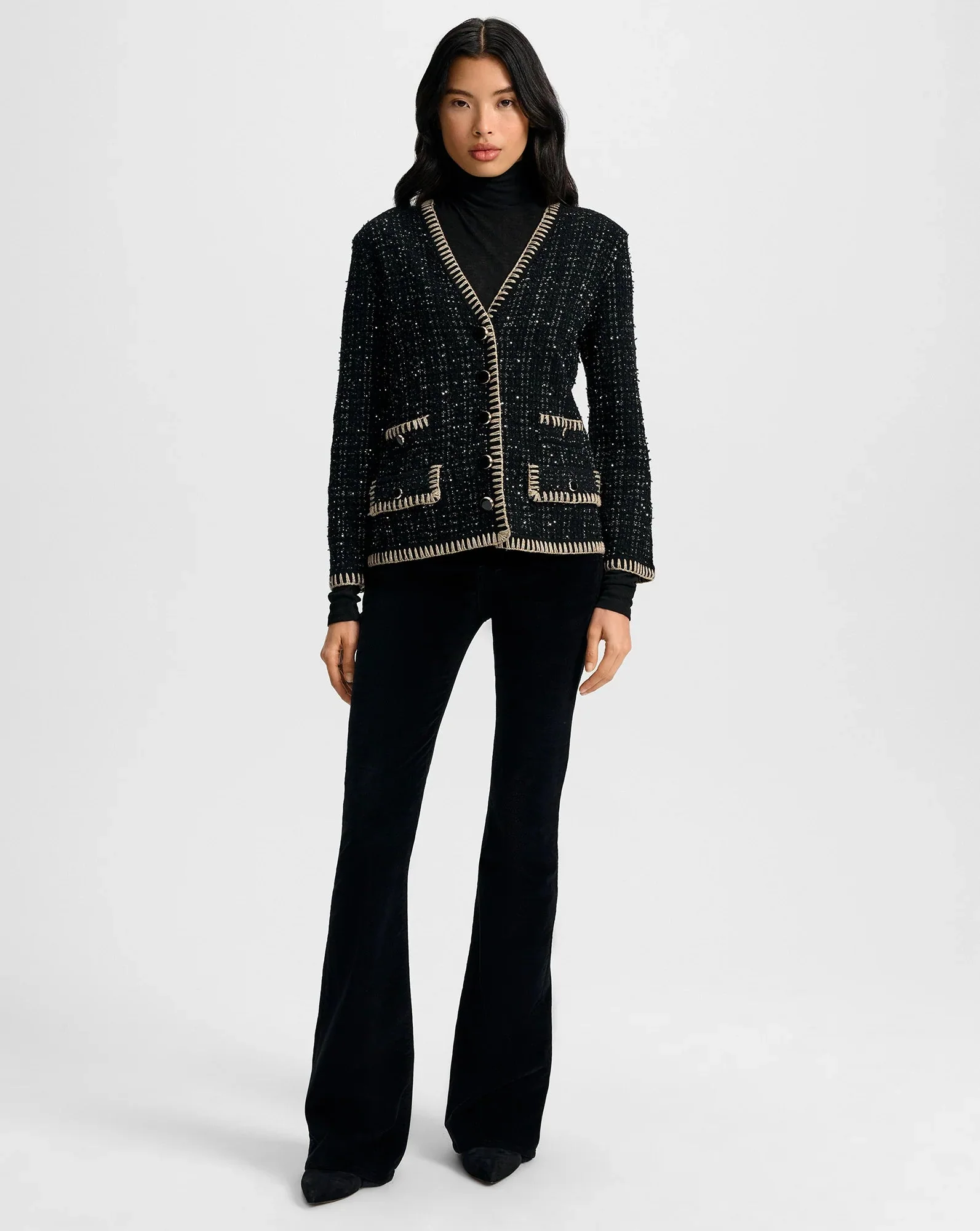 Veronica Beard Ceriani Tweed Jacket - Image 2