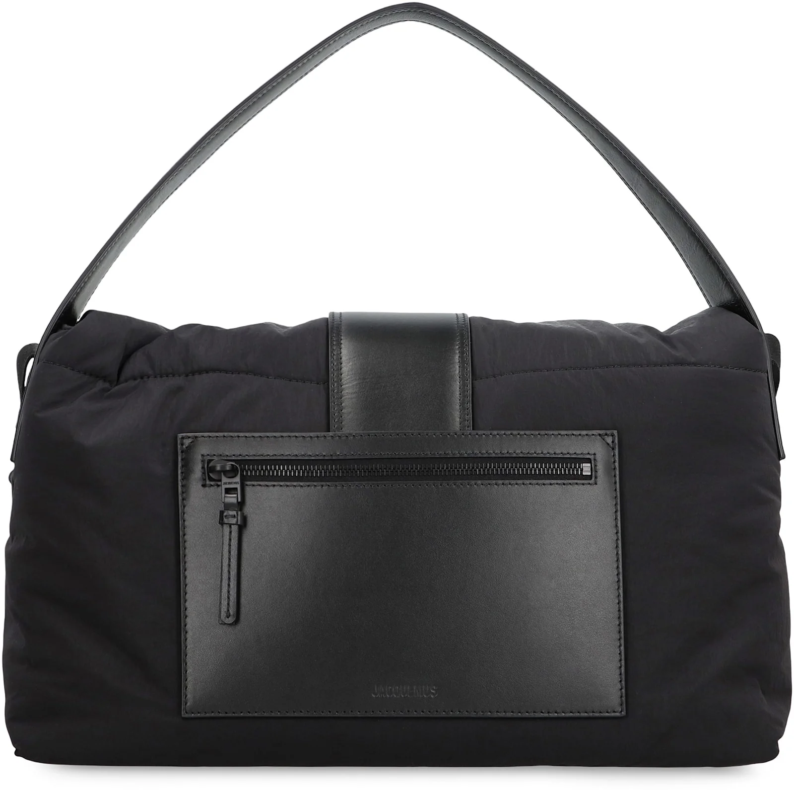 Jacquemus Le Bambino Nylon Messenger Bag - Black - Image 4