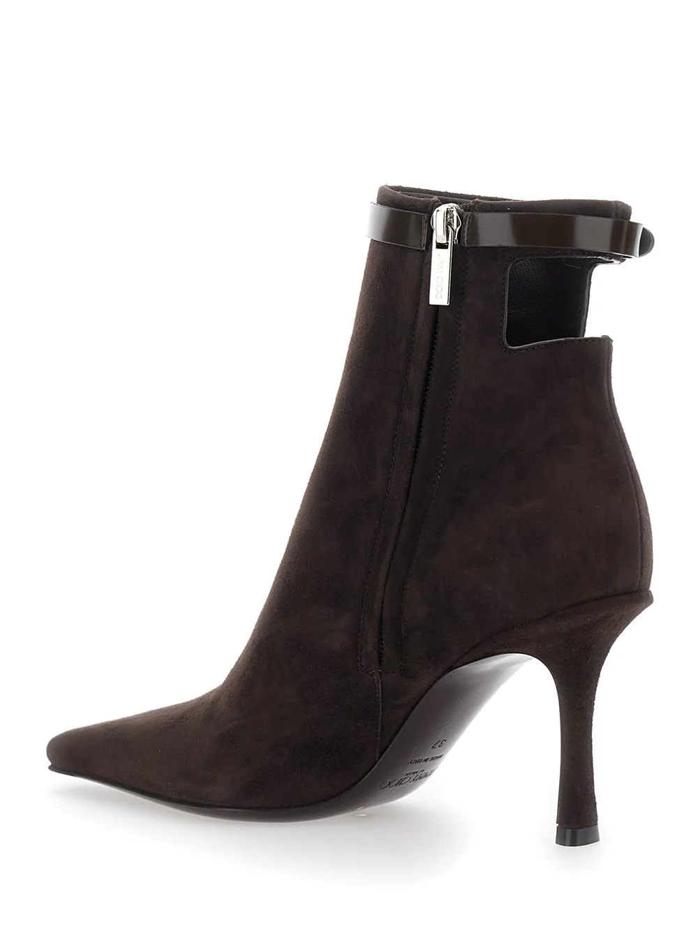 JIMMY CHOO Camie Ankle Boots - Brown - Image 3