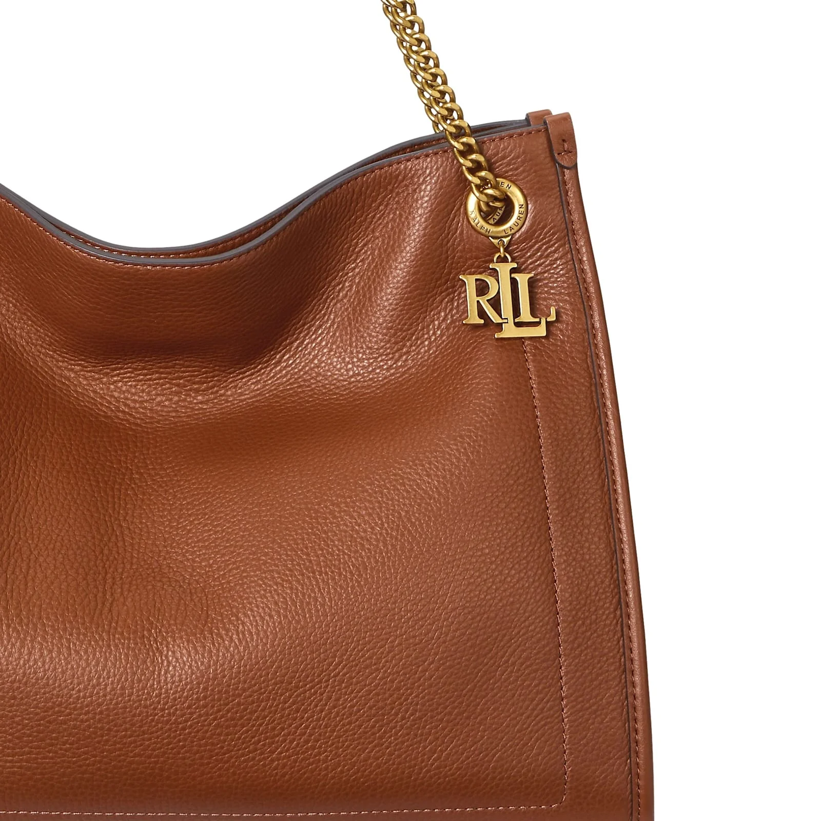 Ralph Lauren Brdly Shppr Tote Large Tote - Lauren Tan - Image 5