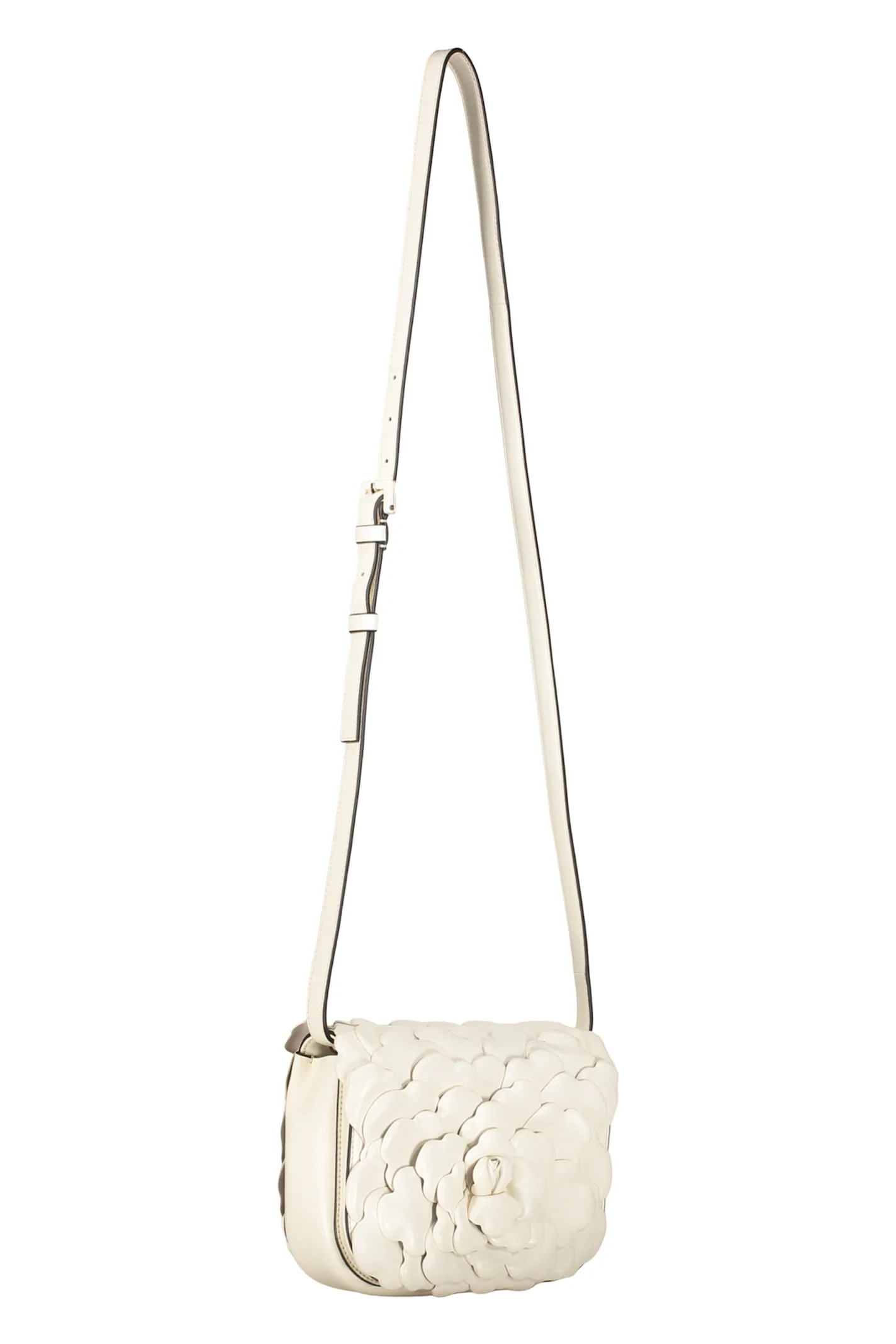 Valentino Garavani Elegant Shoulder Bag - Ivory - Image 3