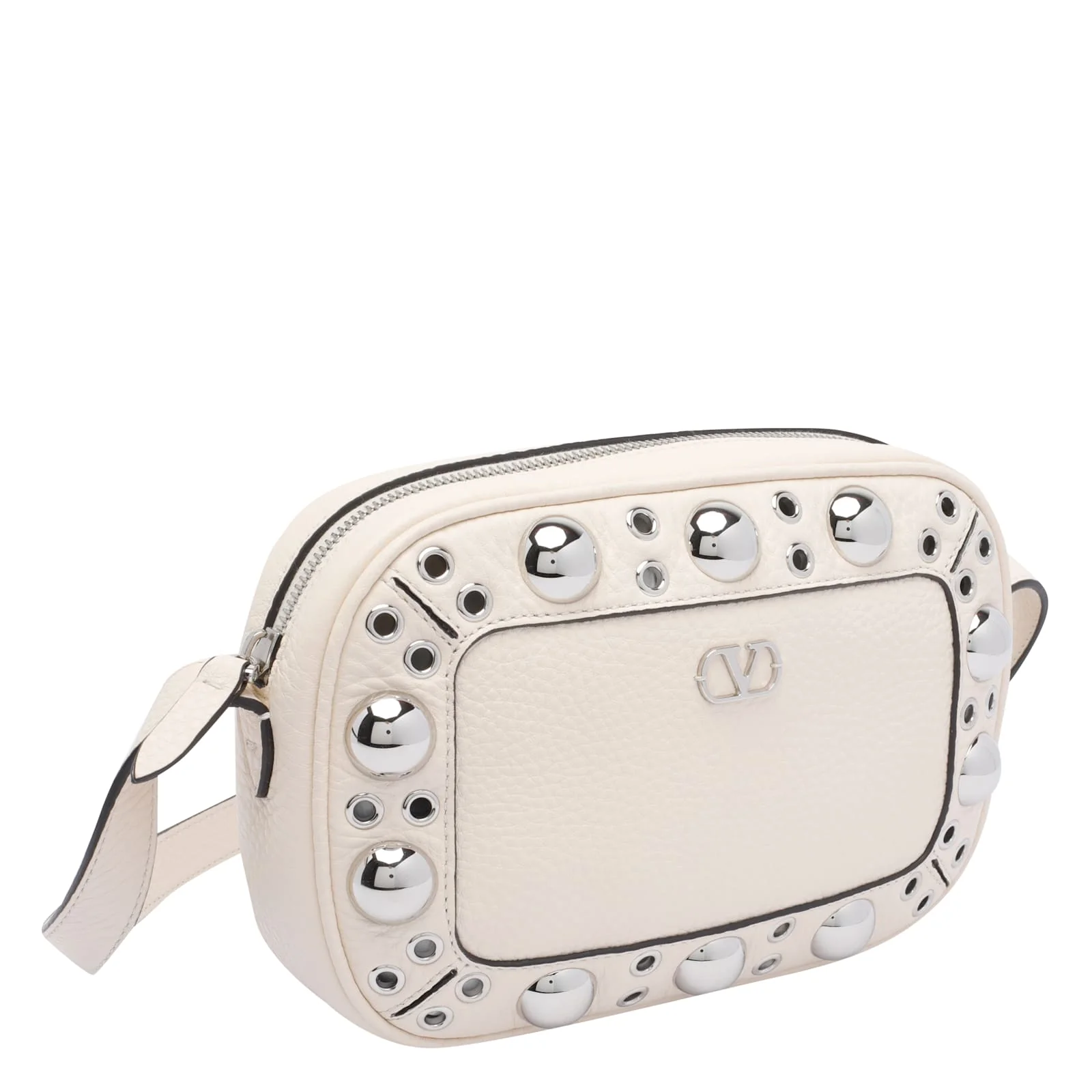 Valentino Garavani Nellcote Crossbody Bag - Ivory - Image 2