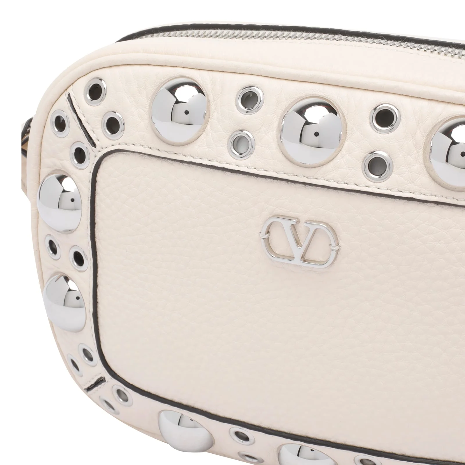 Valentino Garavani Nellcote Crossbody Bag - Ivory - Image 4