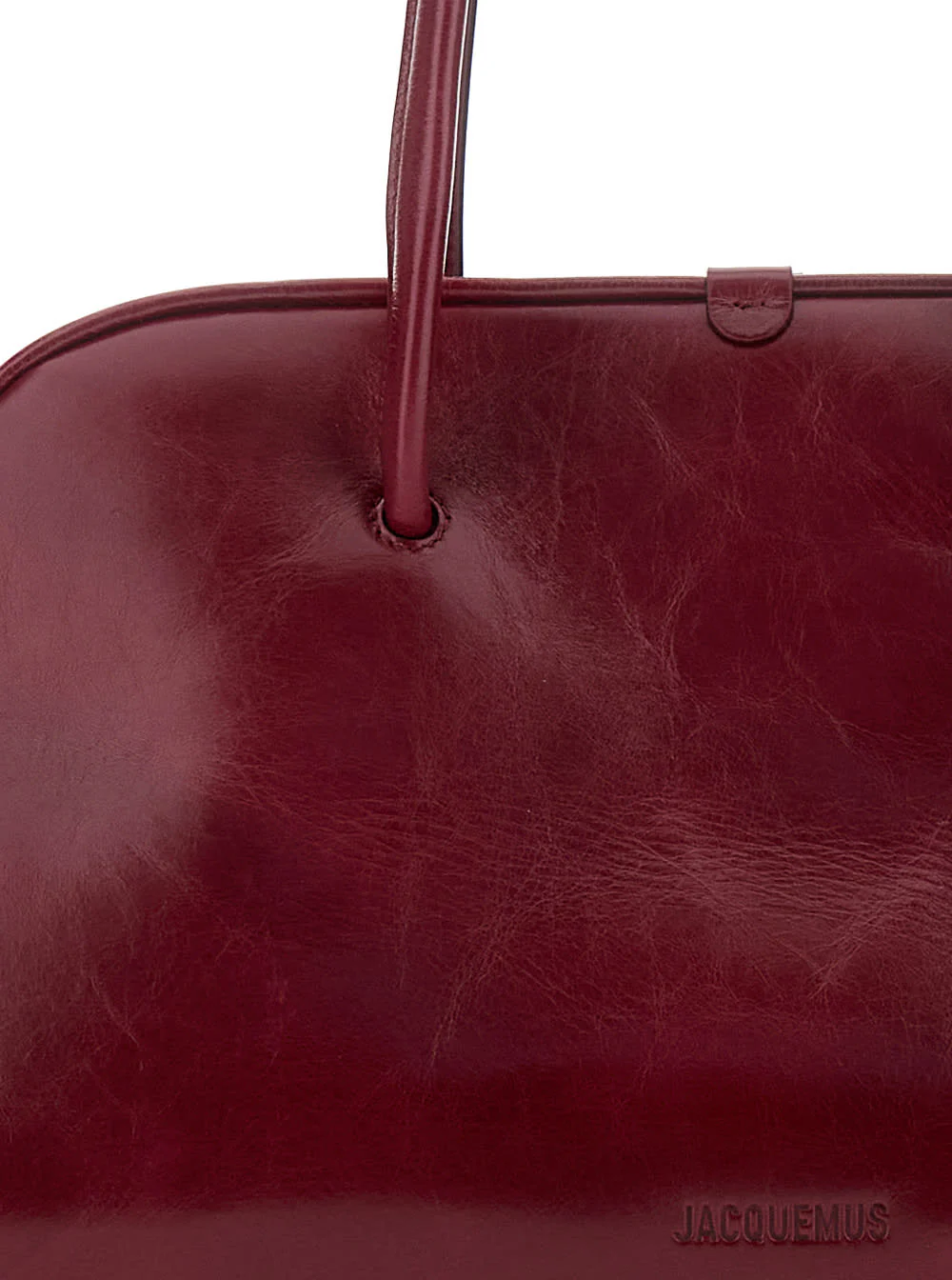 Jacquemus Turismo Shoulder Bag - Bordeaux - Image 3