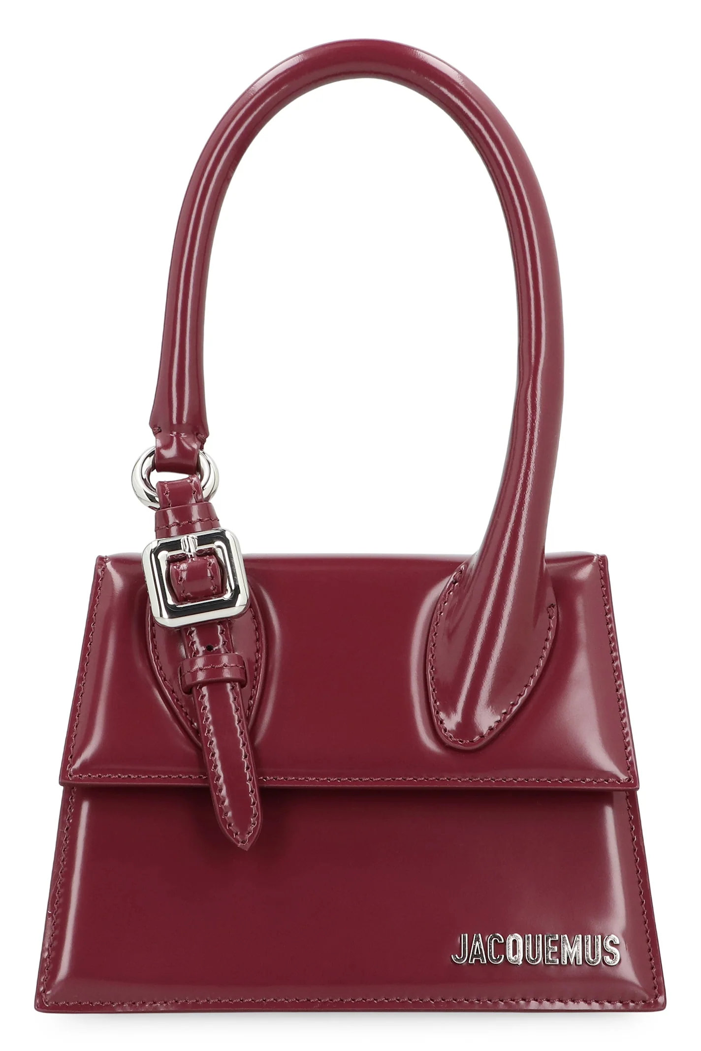 Jacquemus Le Chiquito Moyen Handbag - Red-Purple or Grape