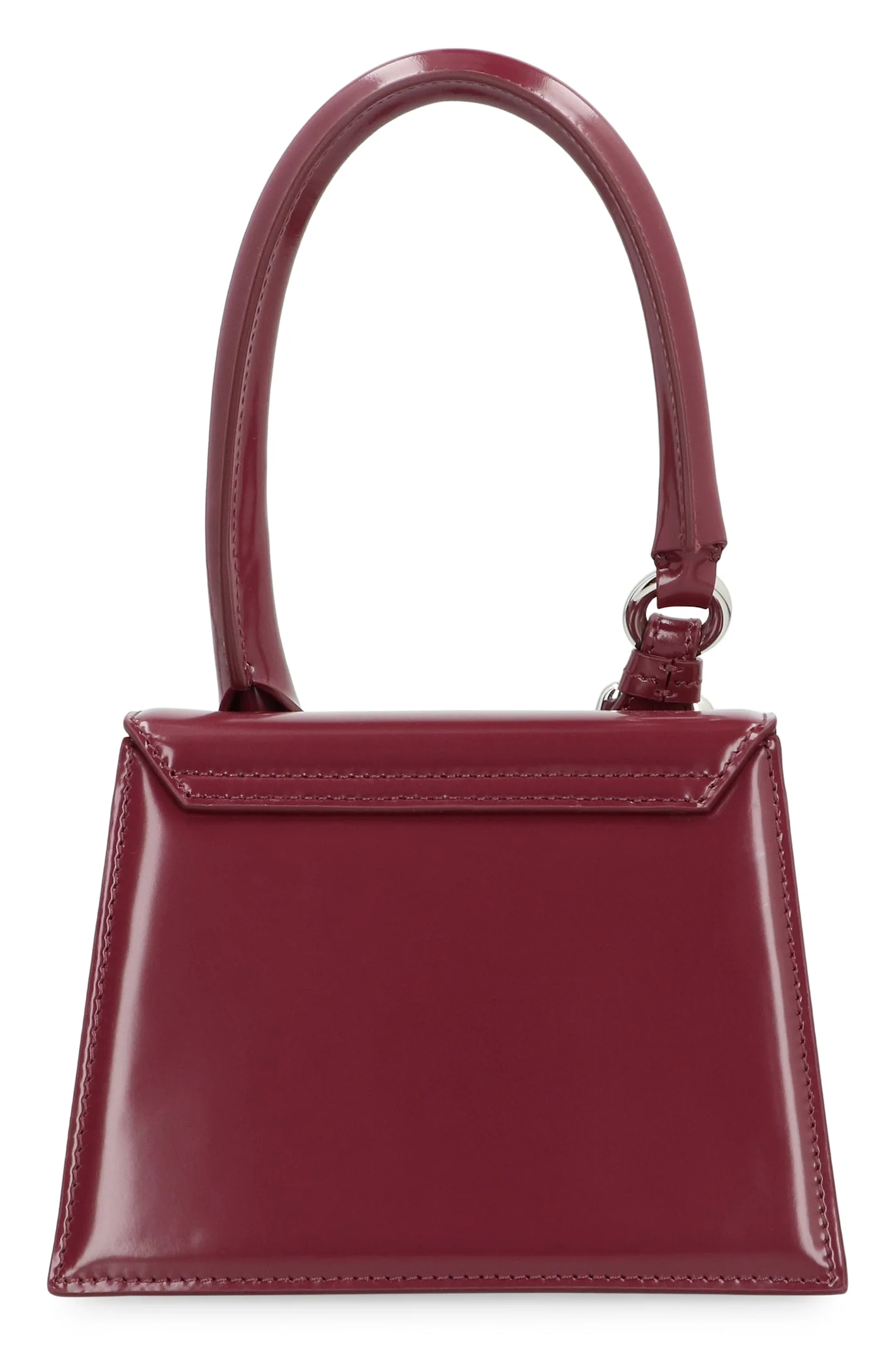 Jacquemus Le Chiquito Moyen Handbag - Red-Purple or Grape - Image 3