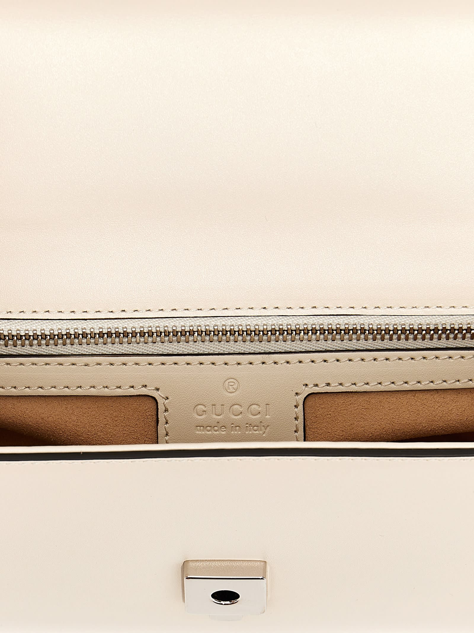 Gucci Petite GG Shoulder Bag - White - Image 4