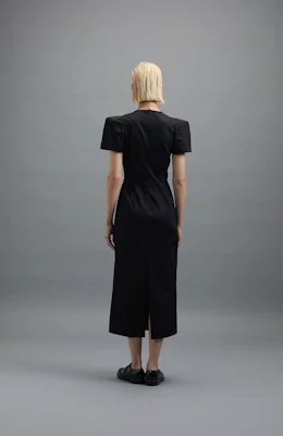 Kika Vargas Sygne Dress - Black - Image 3