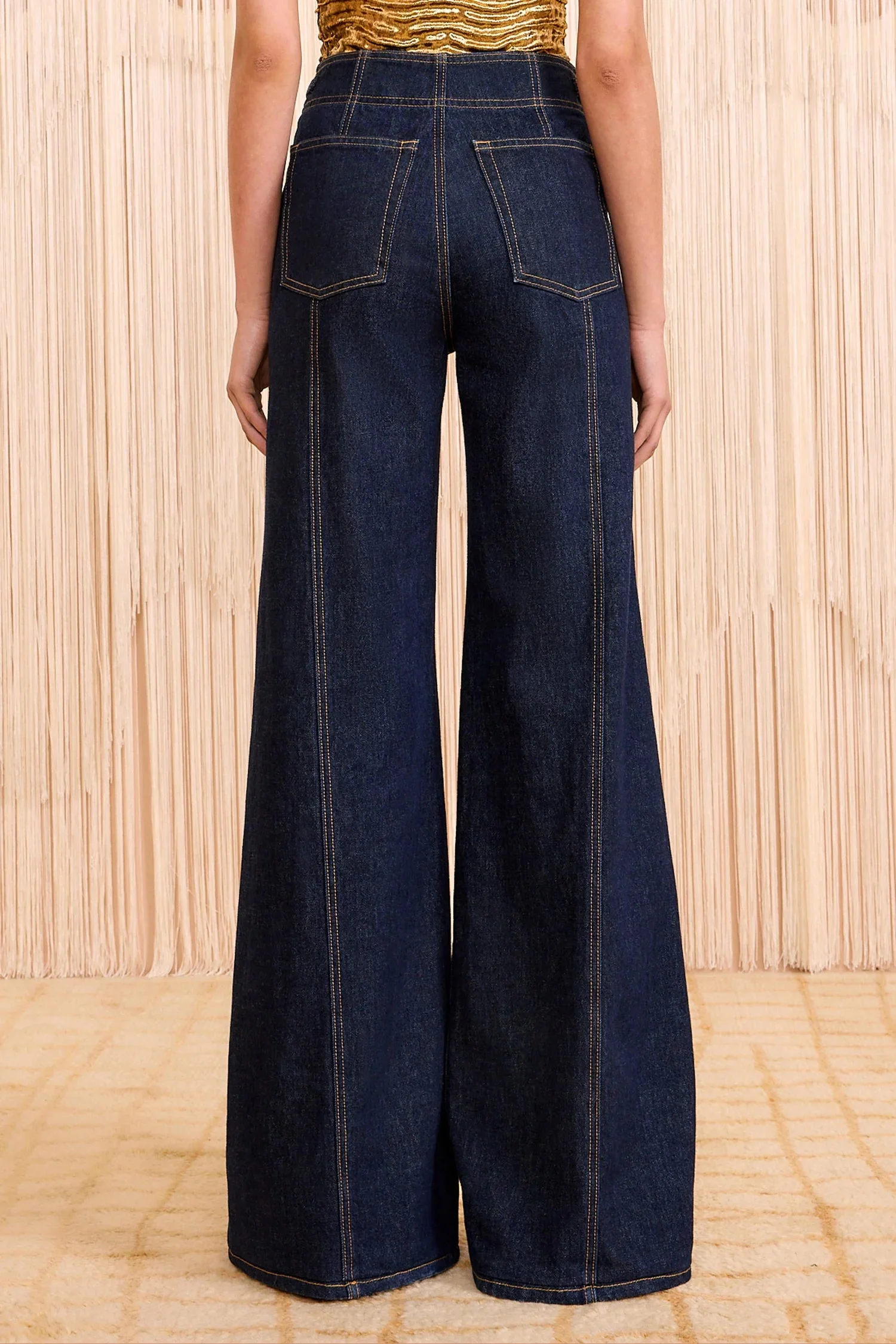 Ulla Johnson Delphine High Rise Jean - Tigris - Image 2
