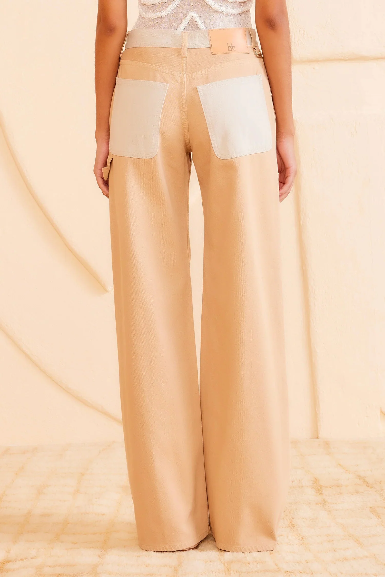 Ulla Johnson The Asher Jean - Limestone Patch - Image 2