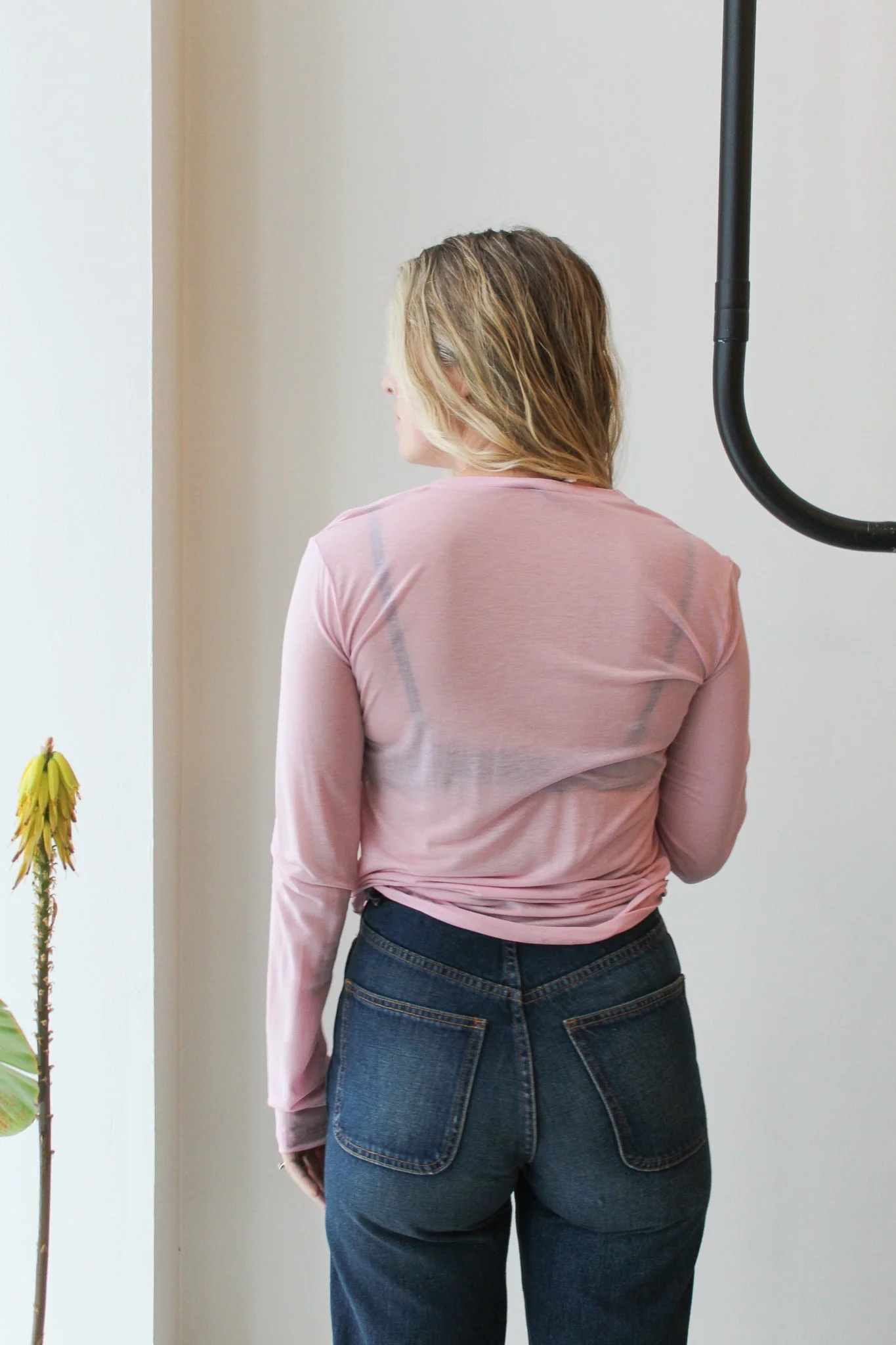 Baserange Long Sleeve Tee - Doro Pink - Image 3