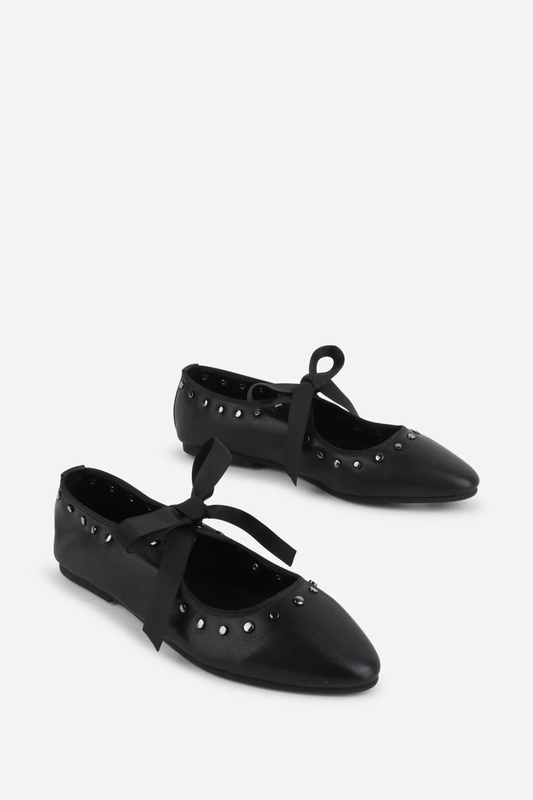 INTENTIONALLY __________. Peak Leather Ballet Flat - Image 6