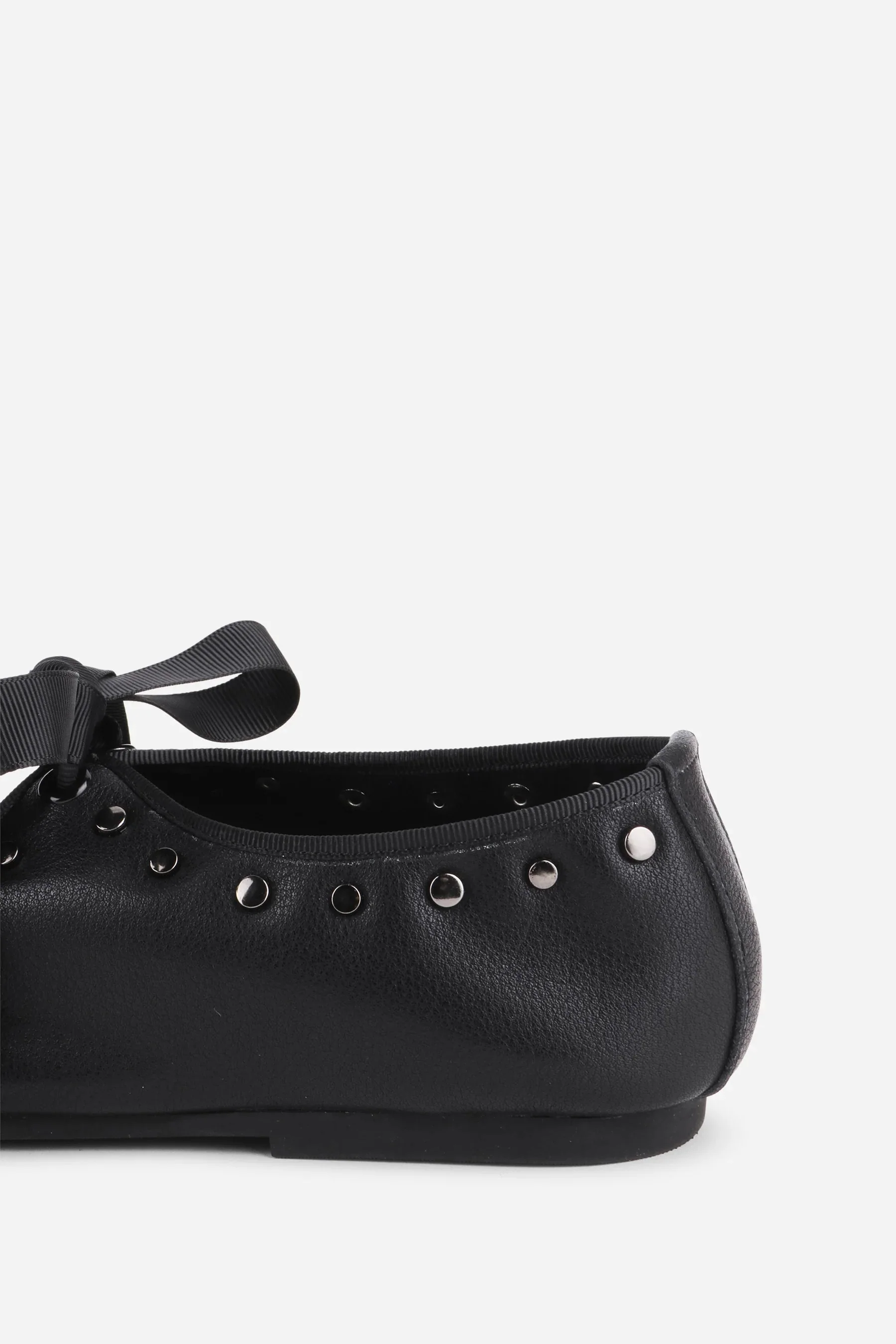 INTENTIONALLY __________. Peak Leather Ballet Flat - Image 8