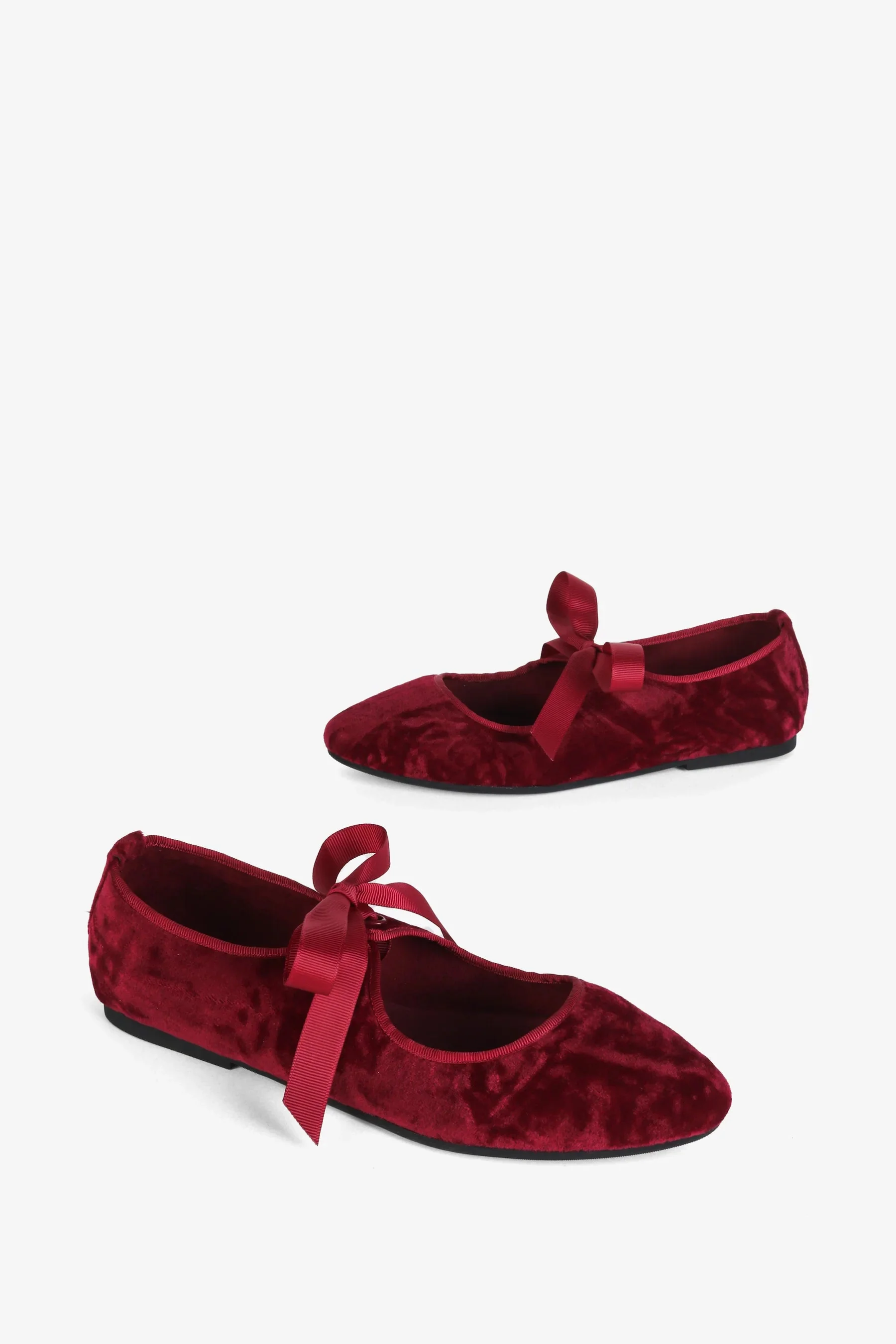 "INTENTIONALLY __________." Valley Velvet Ballet Flat - Image 2