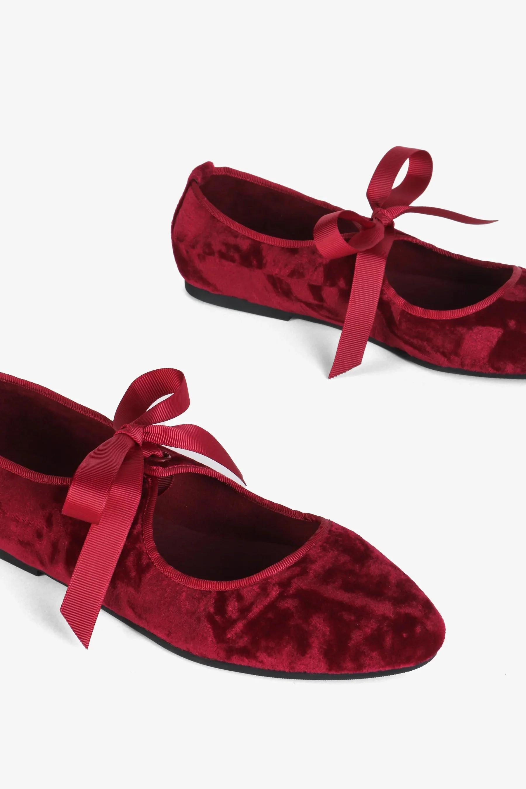 "INTENTIONALLY __________." Valley Velvet Ballet Flat - Image 3