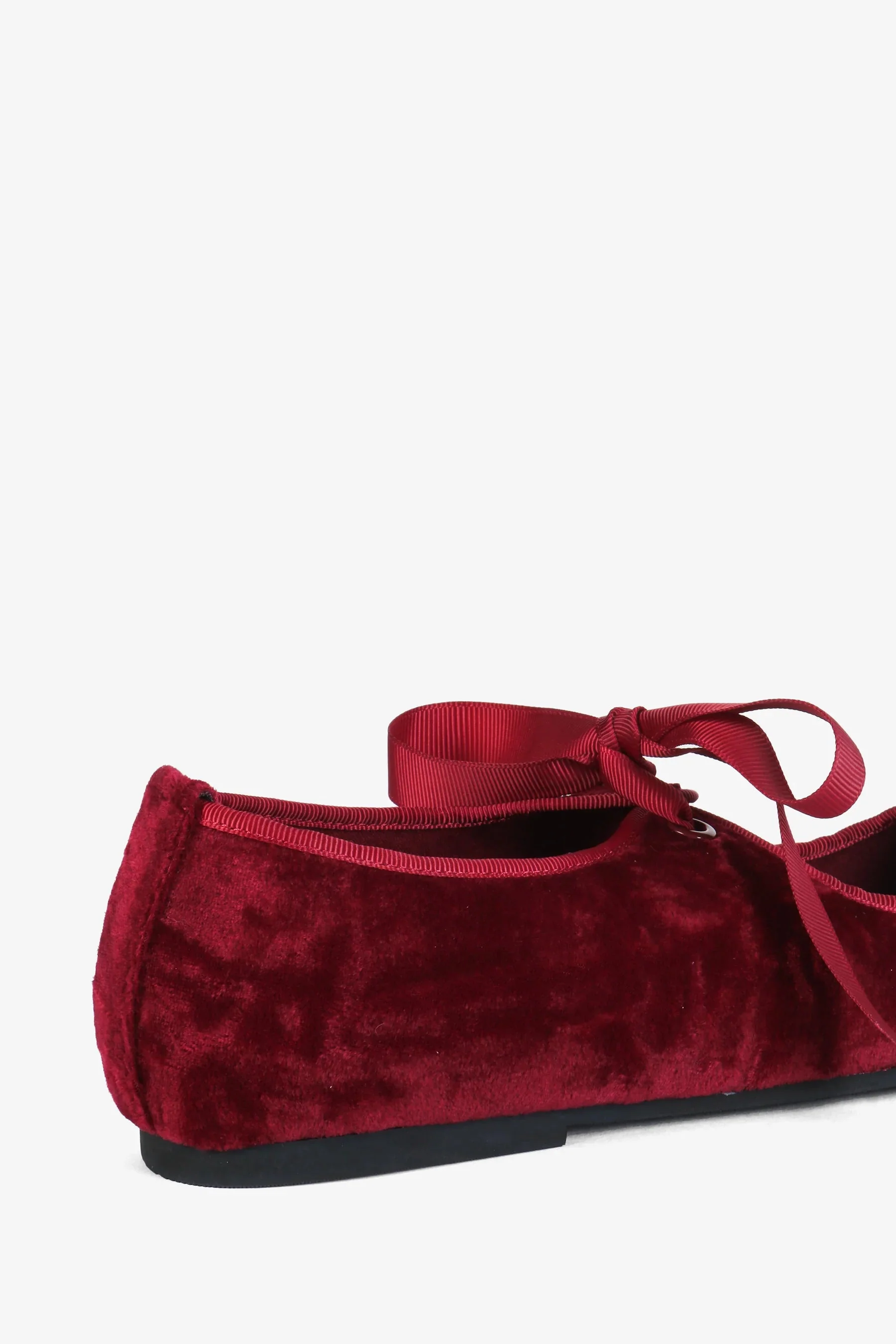 "INTENTIONALLY __________." Valley Velvet Ballet Flat - Image 4