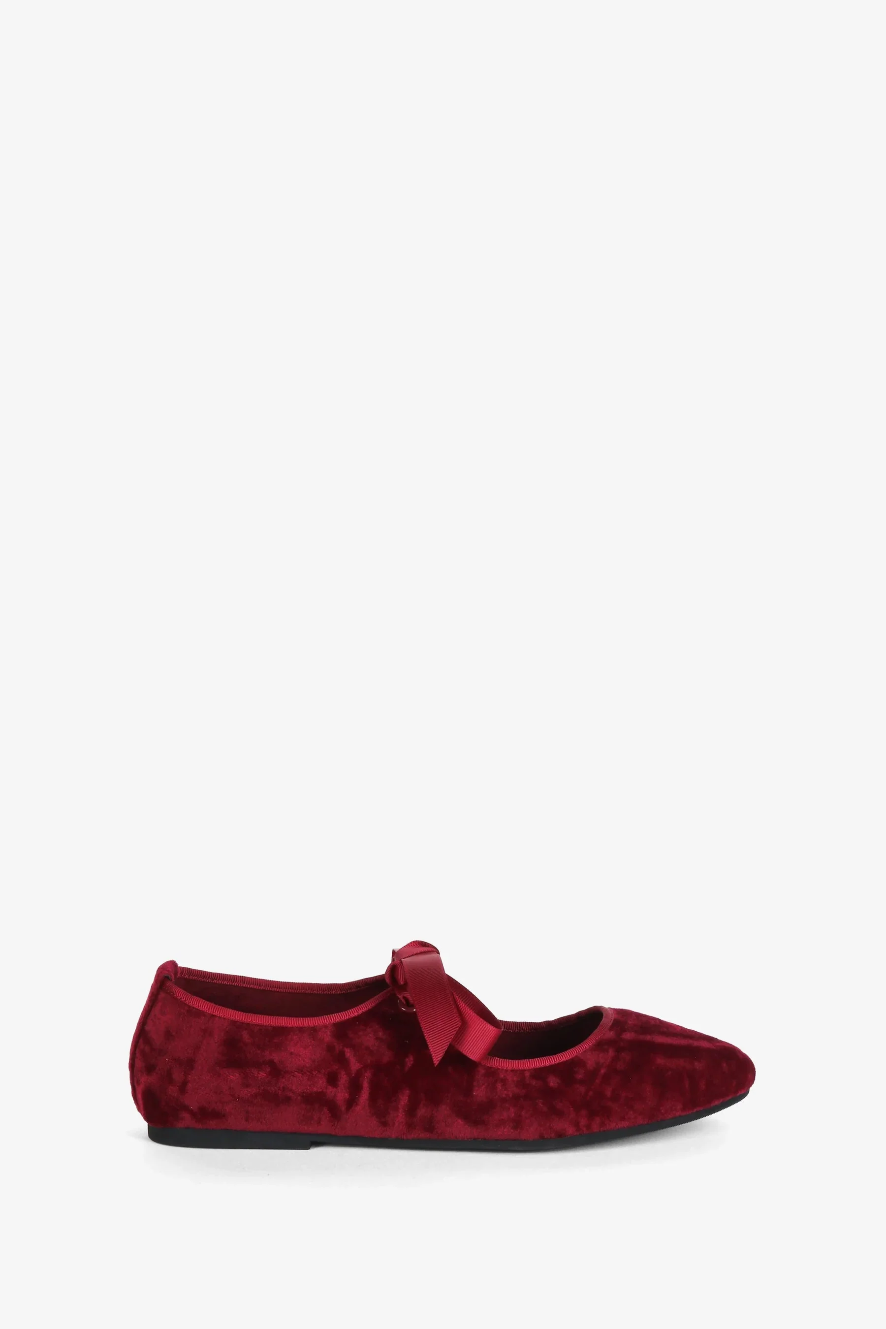 "INTENTIONALLY __________." Valley Velvet Ballet Flat - Image 5