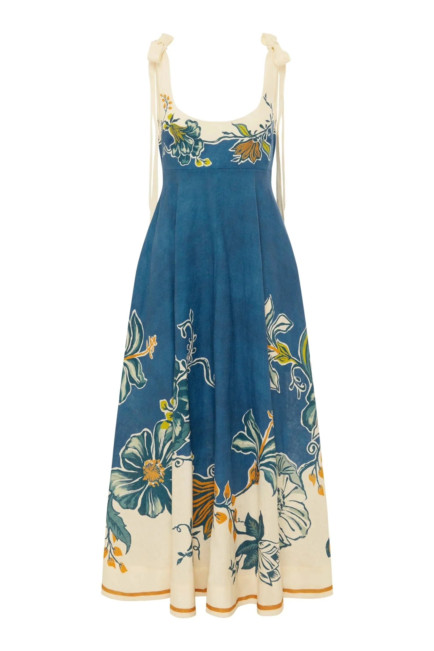 ALEMAIS Luda Ballet Sundress - Blue - Image 5