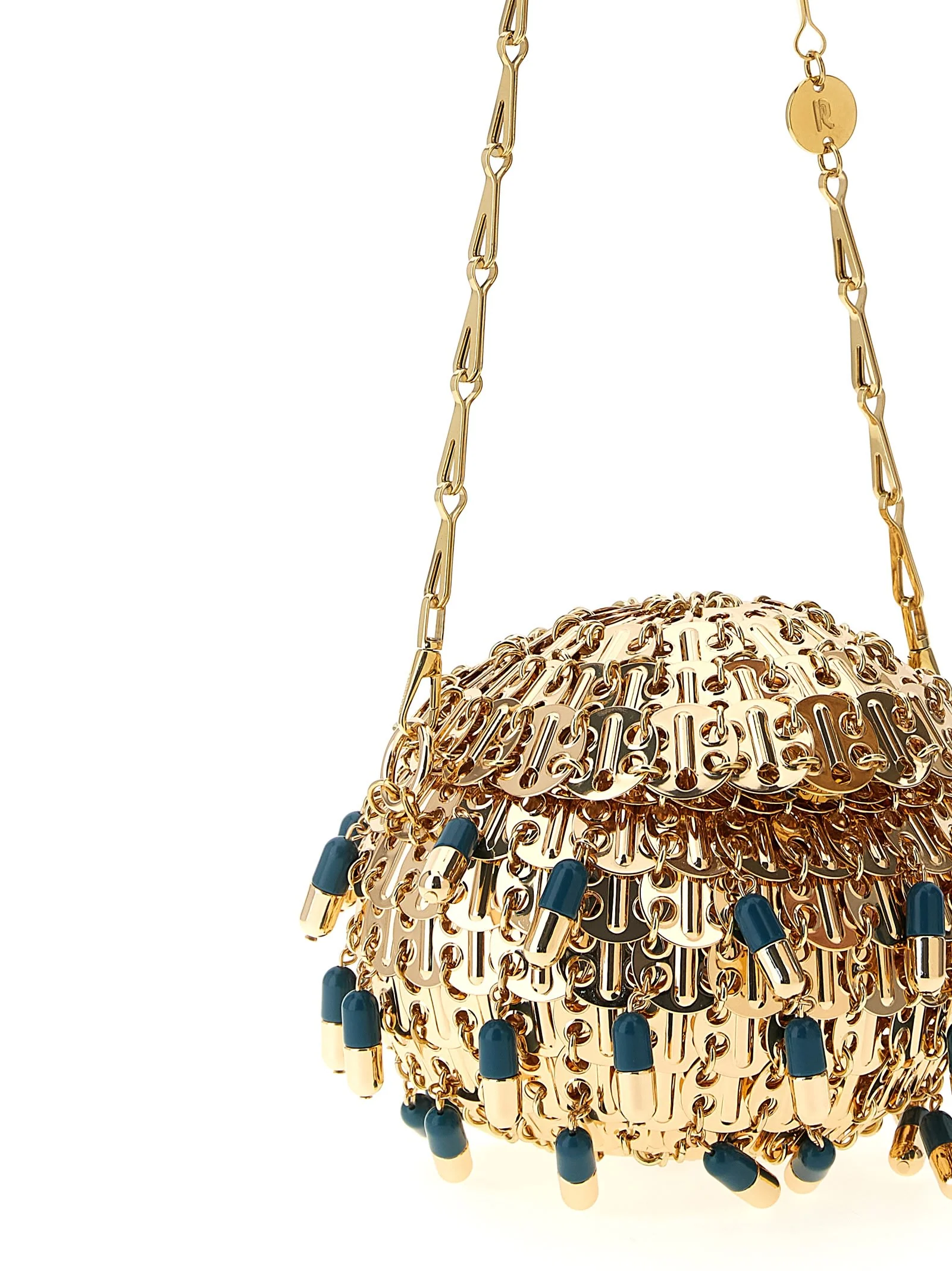 Rabanne 1969 Ball Pils Handbag - Gold - Image 3