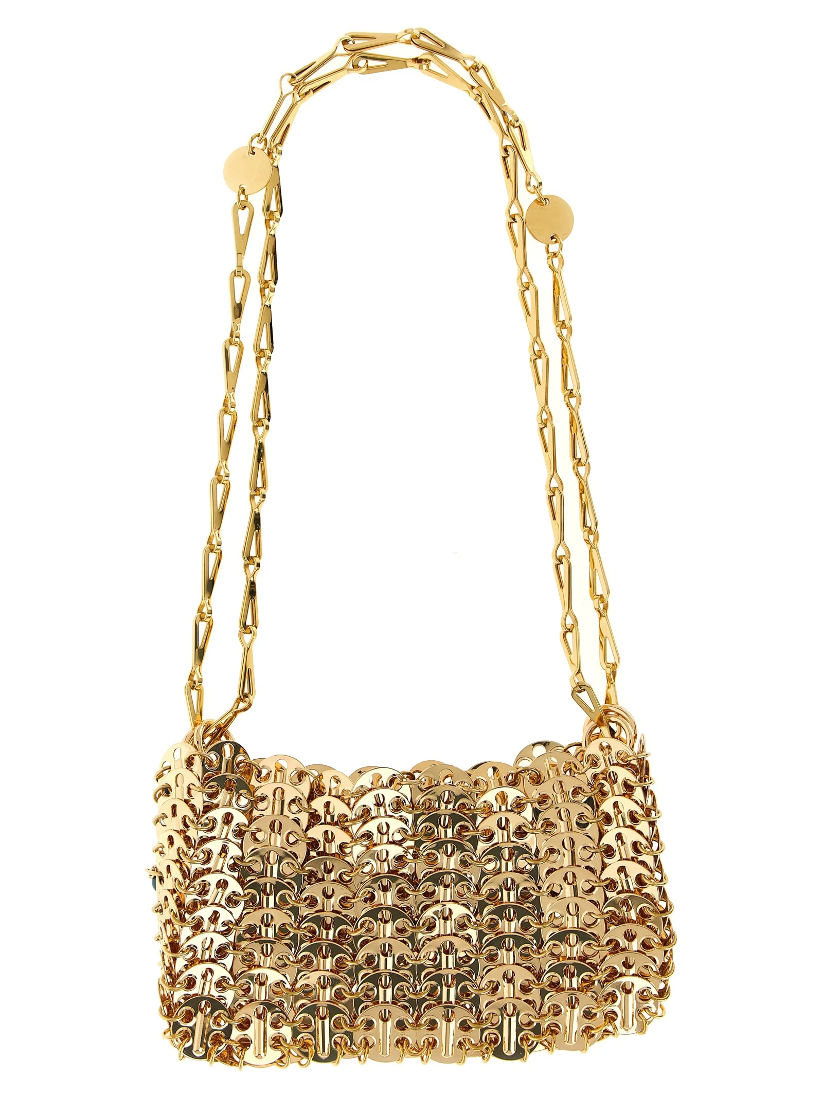 Rabanne 1969 Nano Pils Shoulder Bag - Gold - Image 2