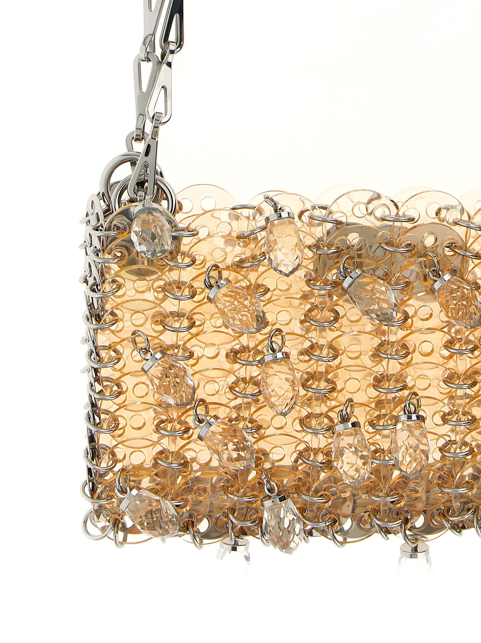 Rabanne 1969 Nano Crystal Resin Shoulder Bag - Pink - Image 3