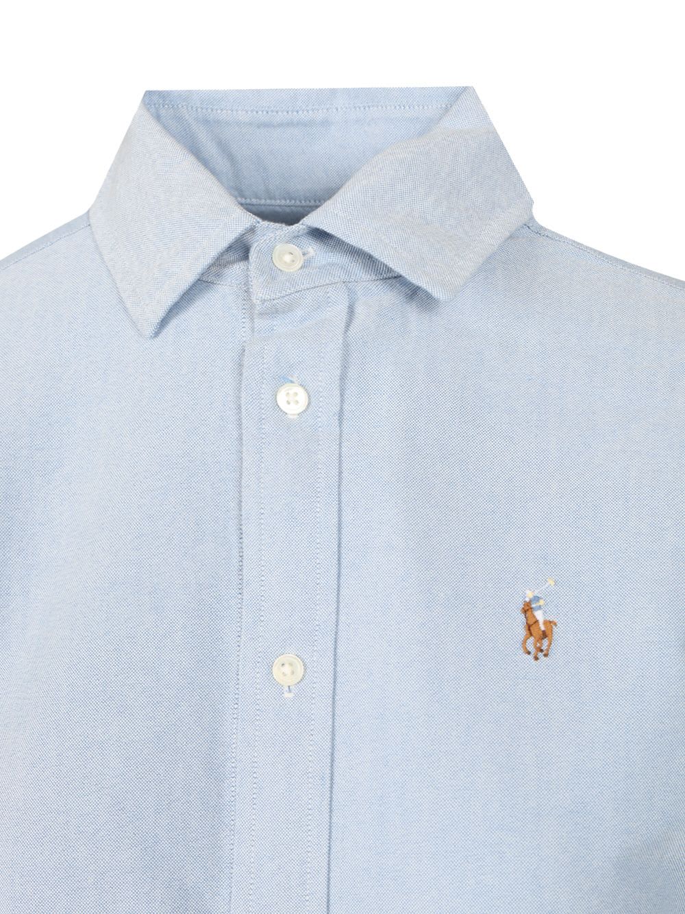 Ralph Lauren Oxford Shirt - BSR Blue - Image 4