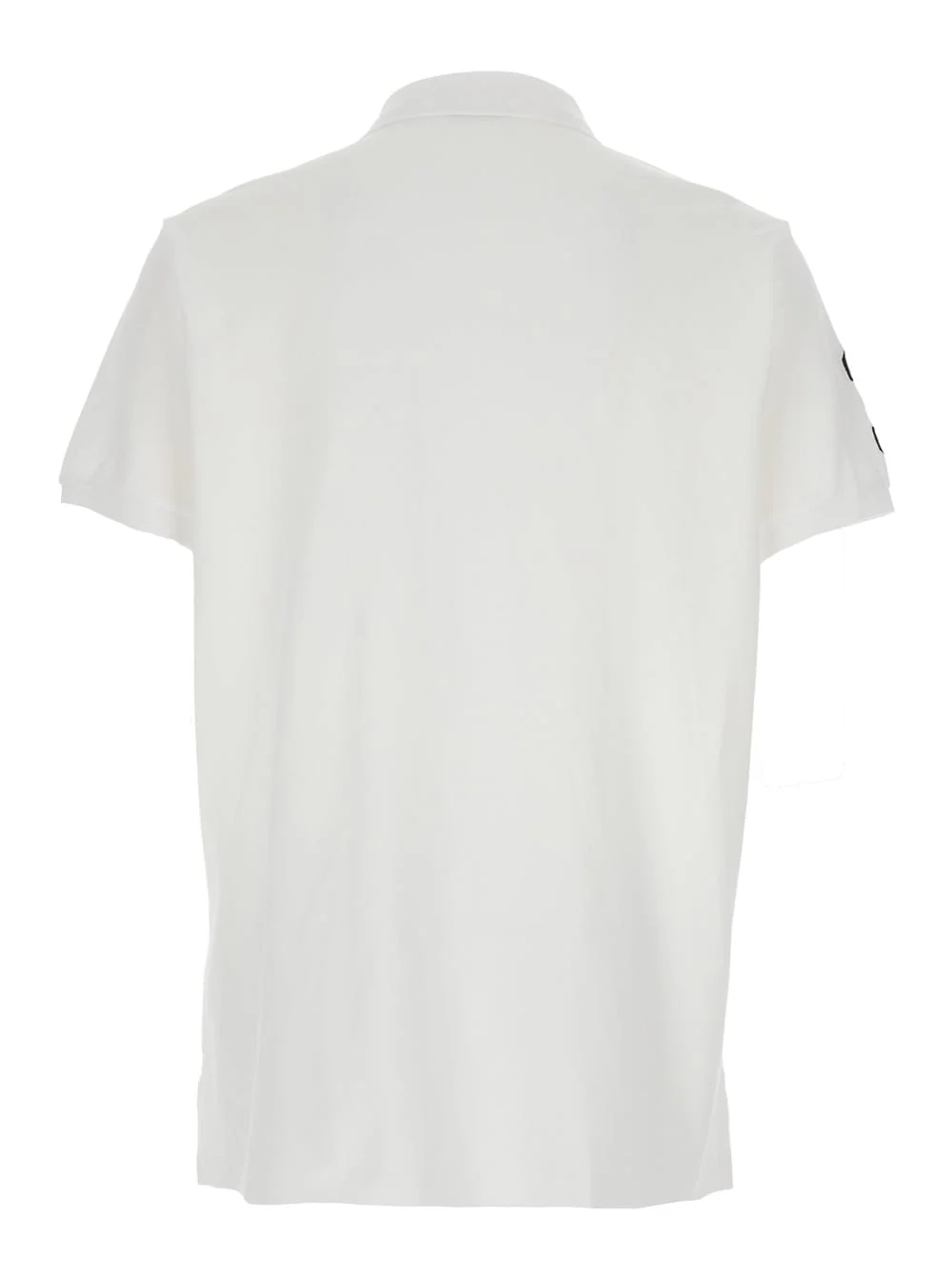 Ralph Lauren Custom Slim Fit Polo Shirt With Pony Maxi Embroidery And Numeric Detail - White - Image 2