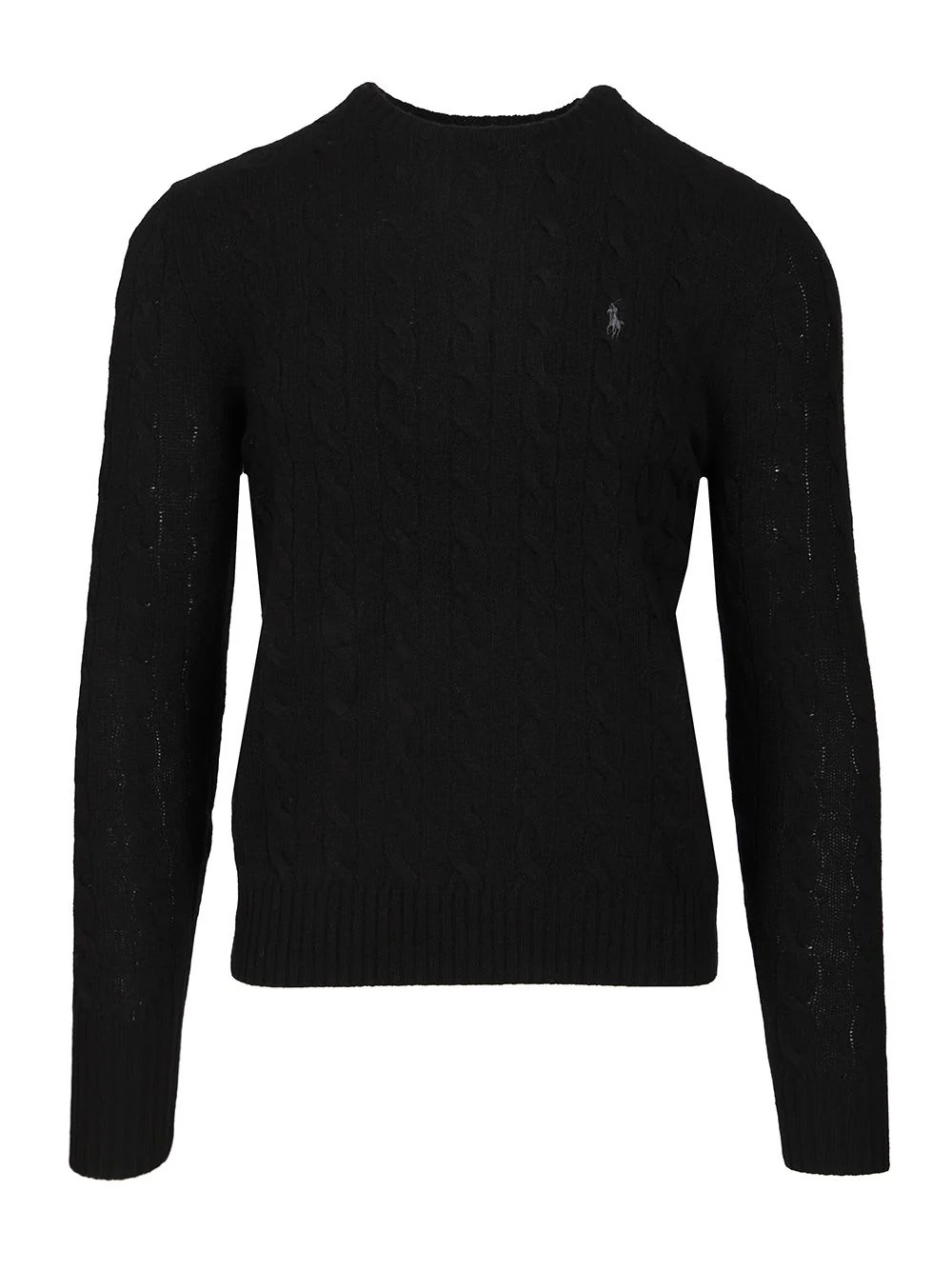Ralph Lauren Cashmere And Wool Sweater - Polo Black