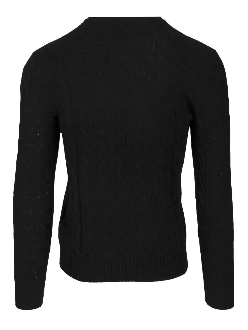 Ralph Lauren Cashmere And Wool Sweater - Polo Black - Image 2