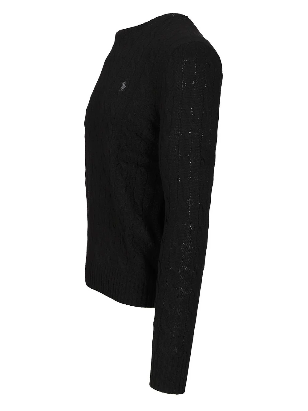 Ralph Lauren Cashmere And Wool Sweater - Polo Black - Image 3
