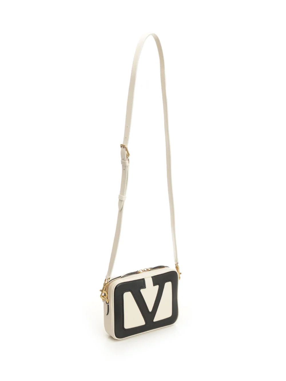 Valentino Garavani Viva Superstar Shoulder Bag - Neutrals/Black - Image 2