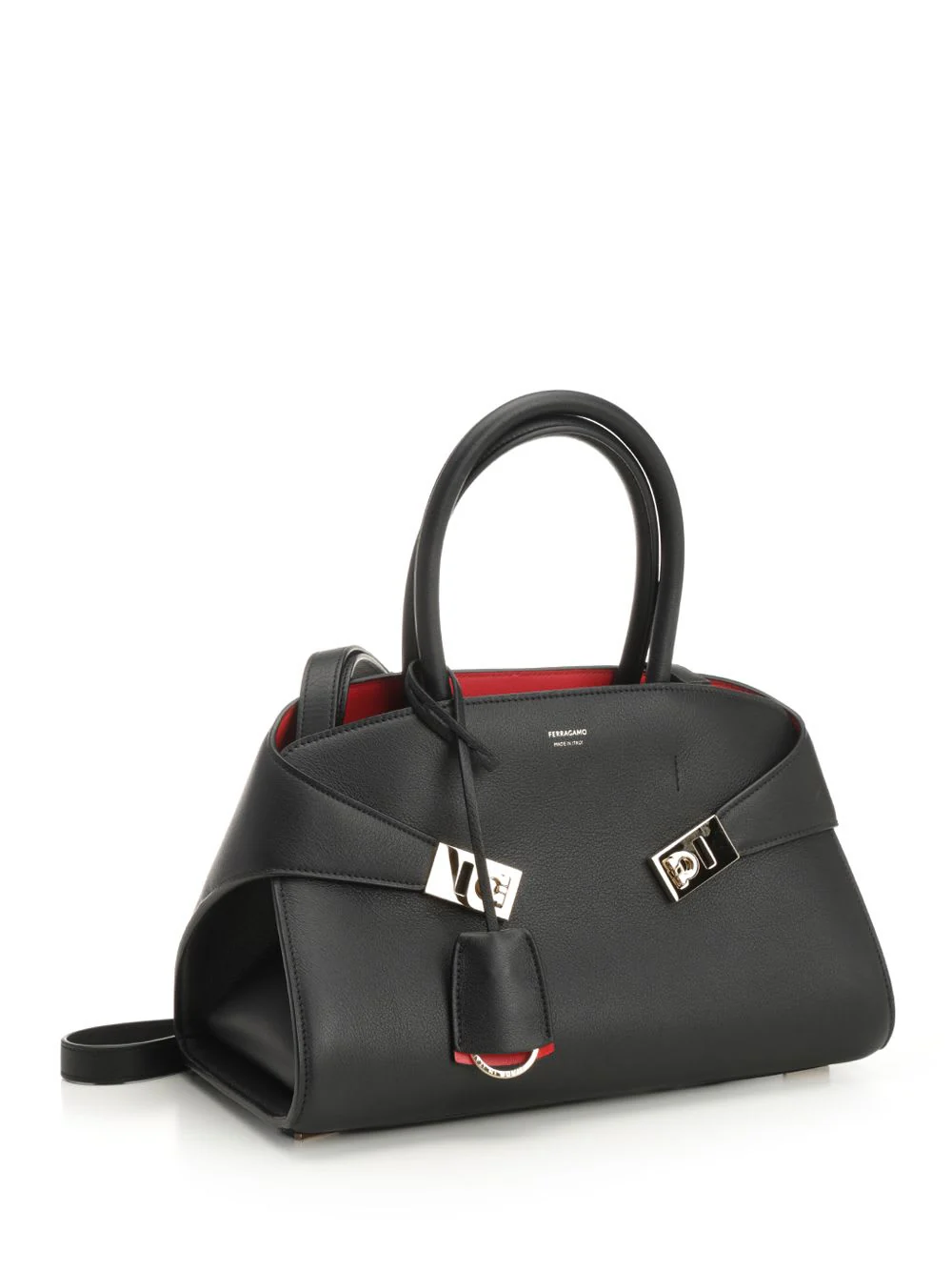 Ferragamo Two-Tone Hug Handbag - Image 2