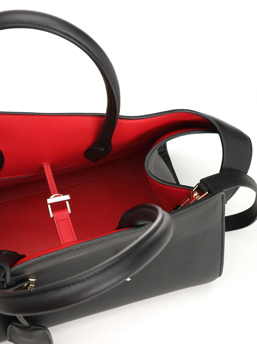 Ferragamo Two-Tone Hug Handbag - Image 4
