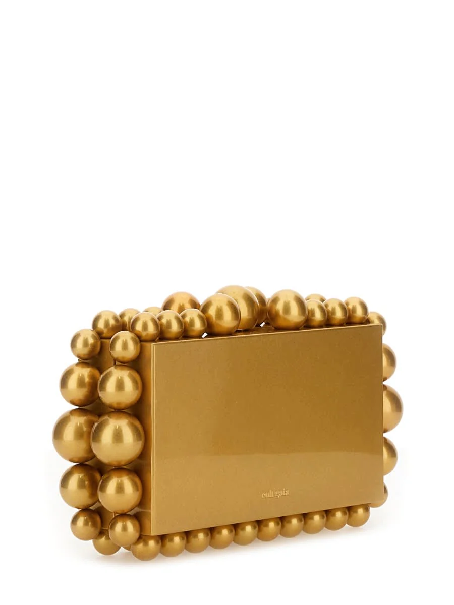 Cult Gaia Eos Clutch - Gold - Image 2