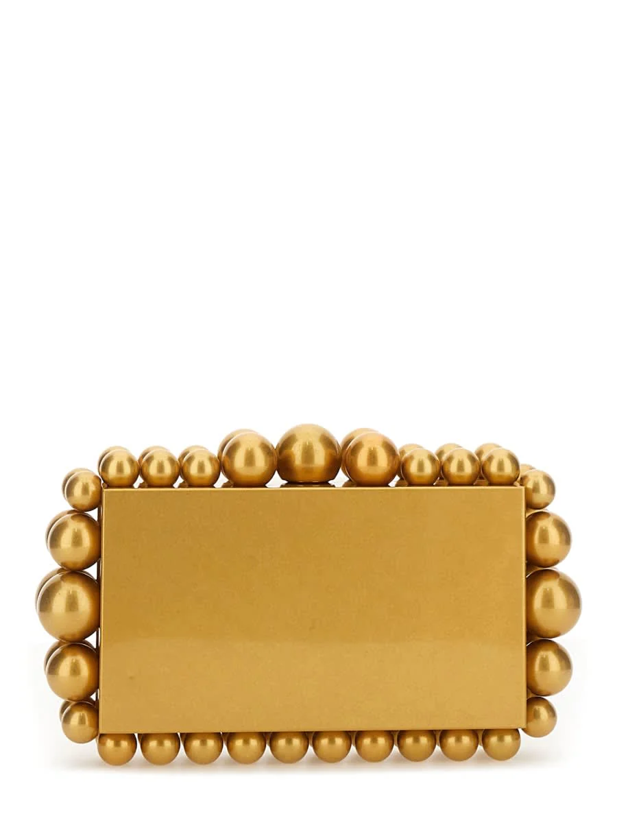 Cult Gaia Eos Clutch - Gold - Image 3