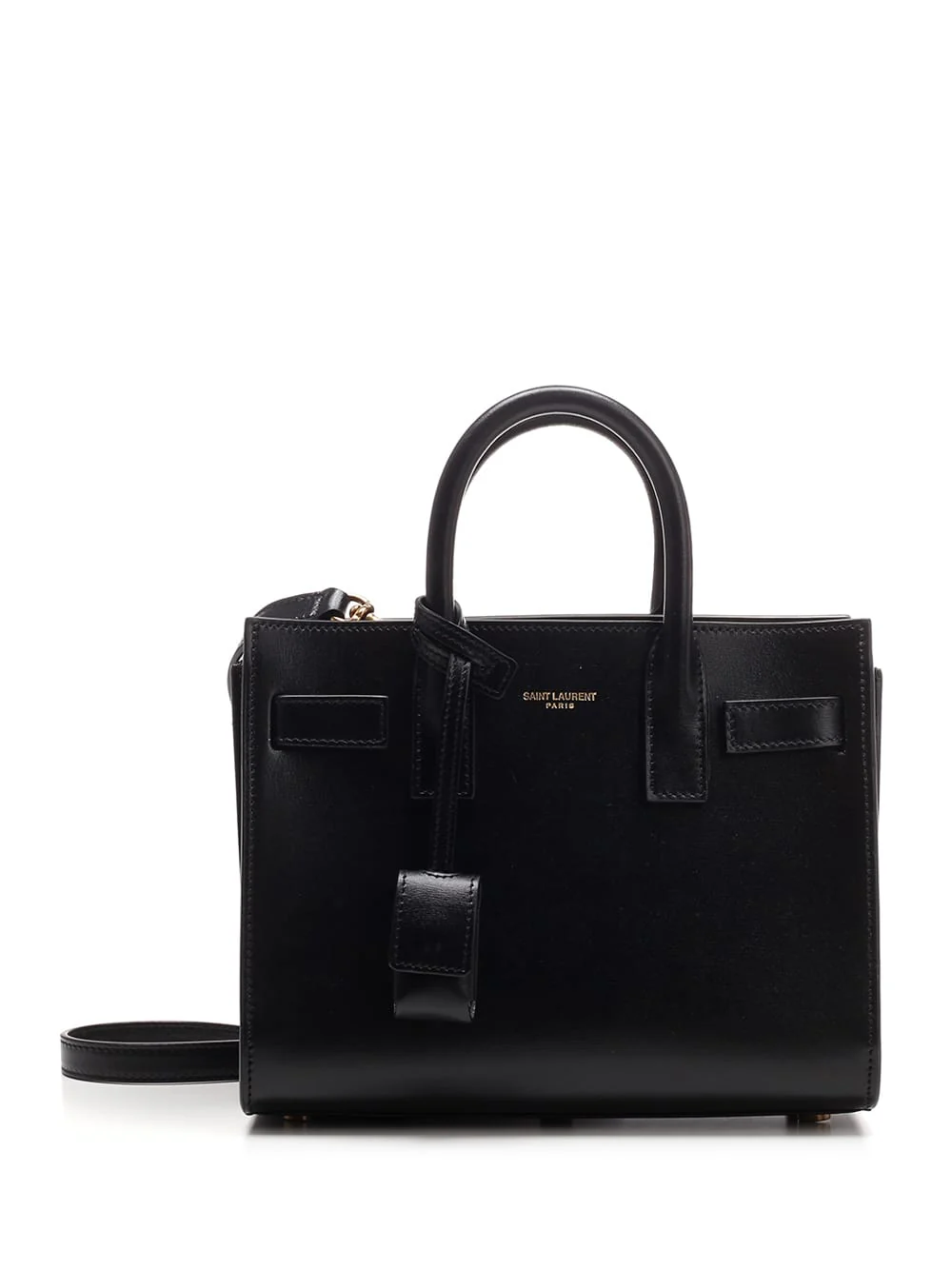 Saint Laurent Sac De Jour Nano Handbag - Black