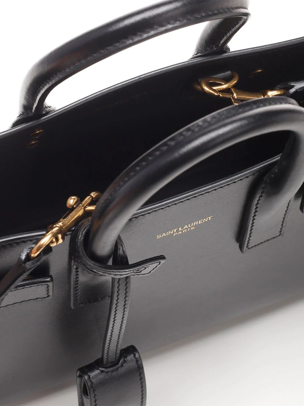 Saint Laurent Sac De Jour Nano Handbag - Black - Image 4