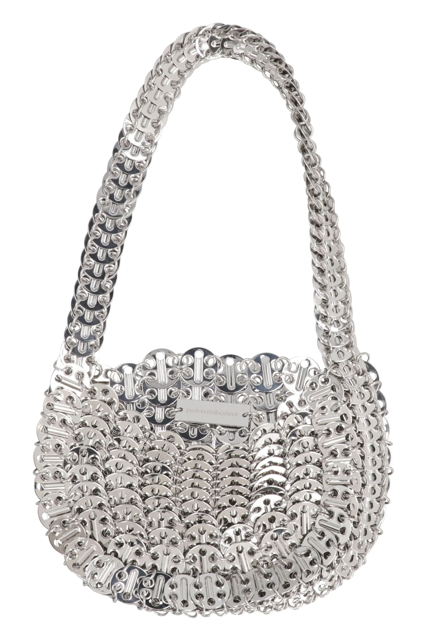 Rabanne 1969 Moon Bag - Silver - Image 3