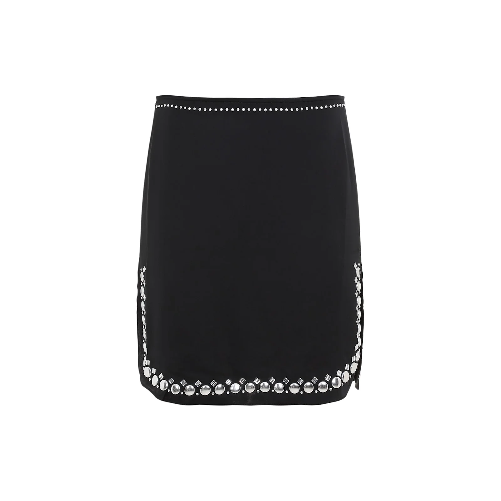 Rabanne Mini Skirt - Black - Image 2