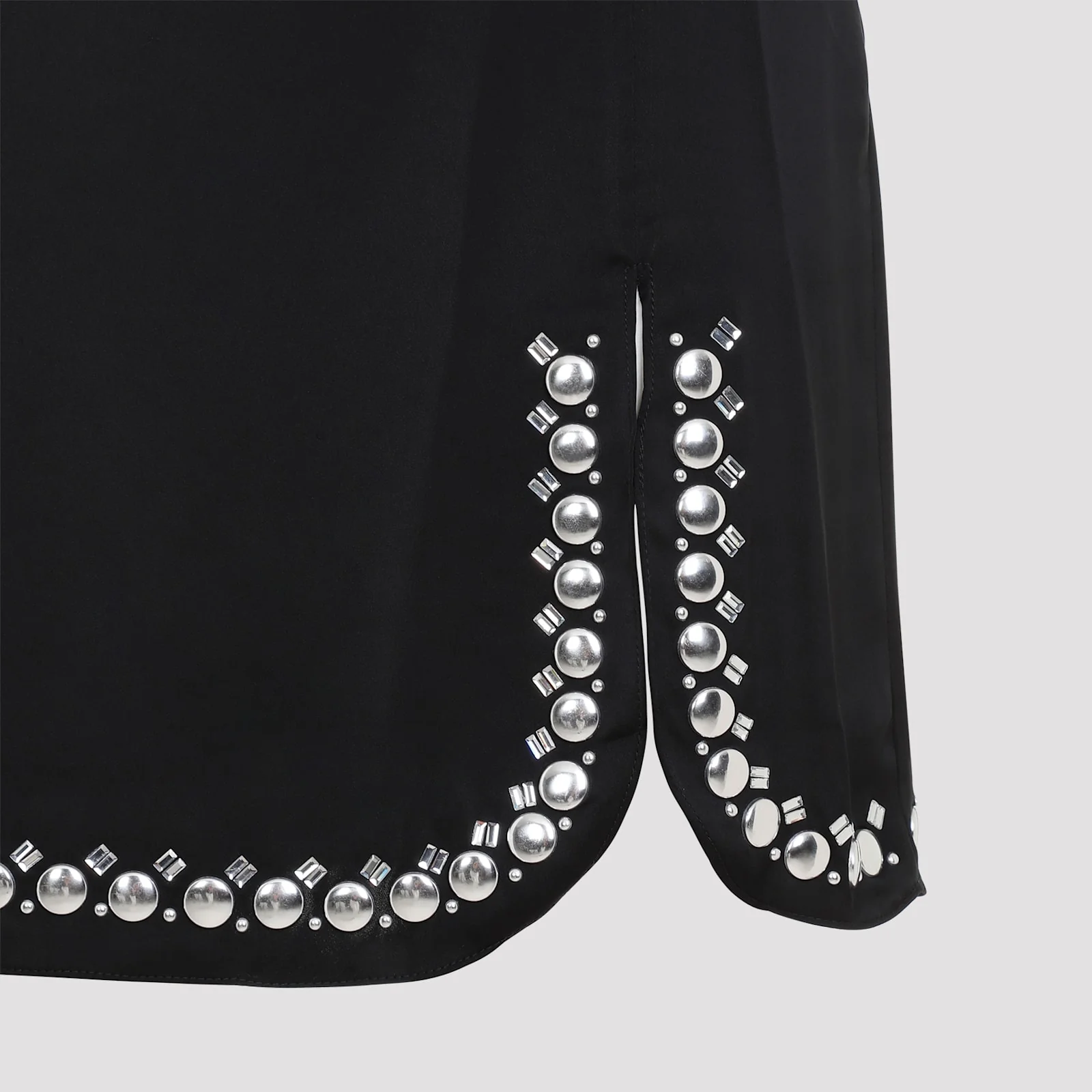 Rabanne Mini Skirt - Black - Image 5