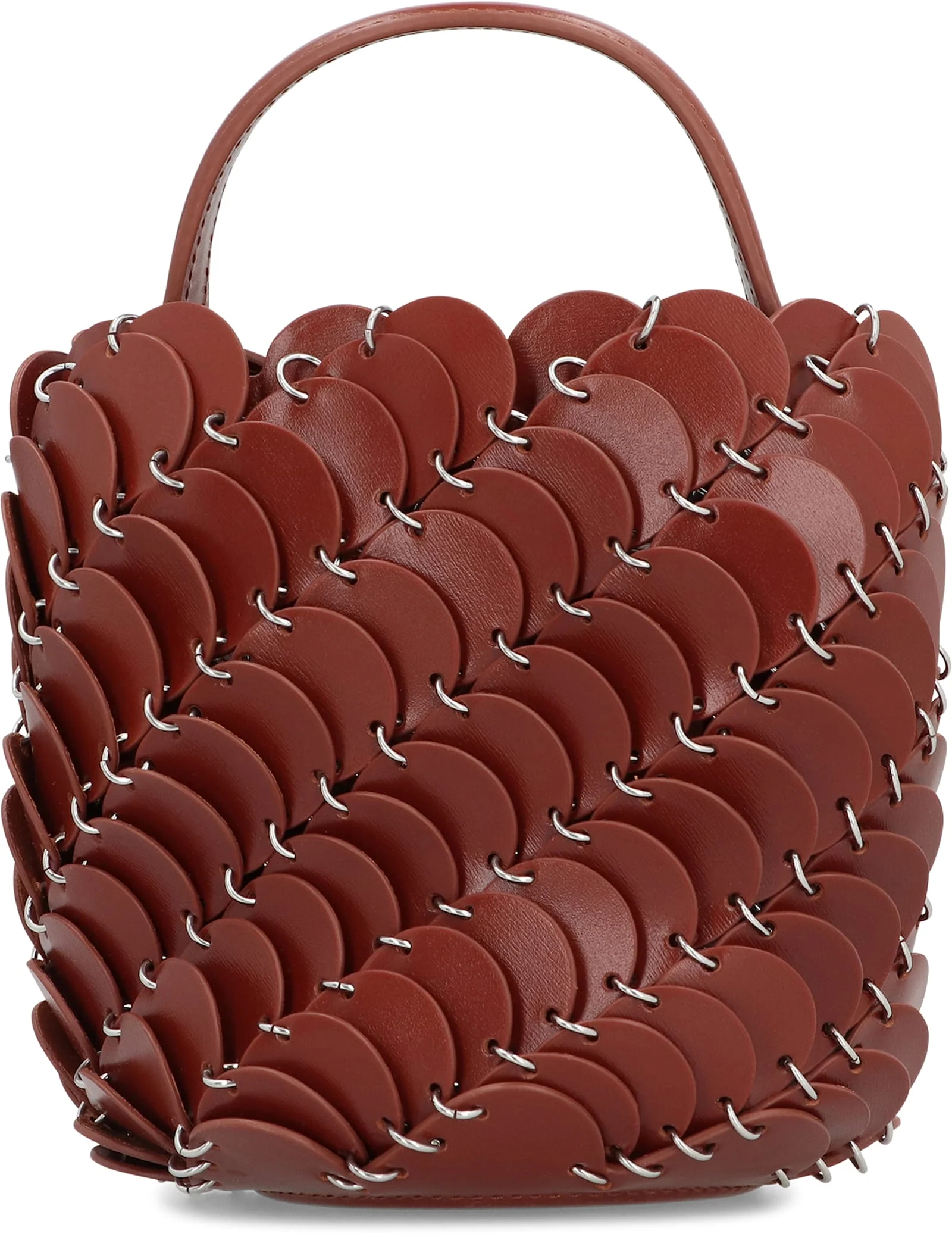 Rabanne Paco Piccola Bucket Bag - Brown - Image 2