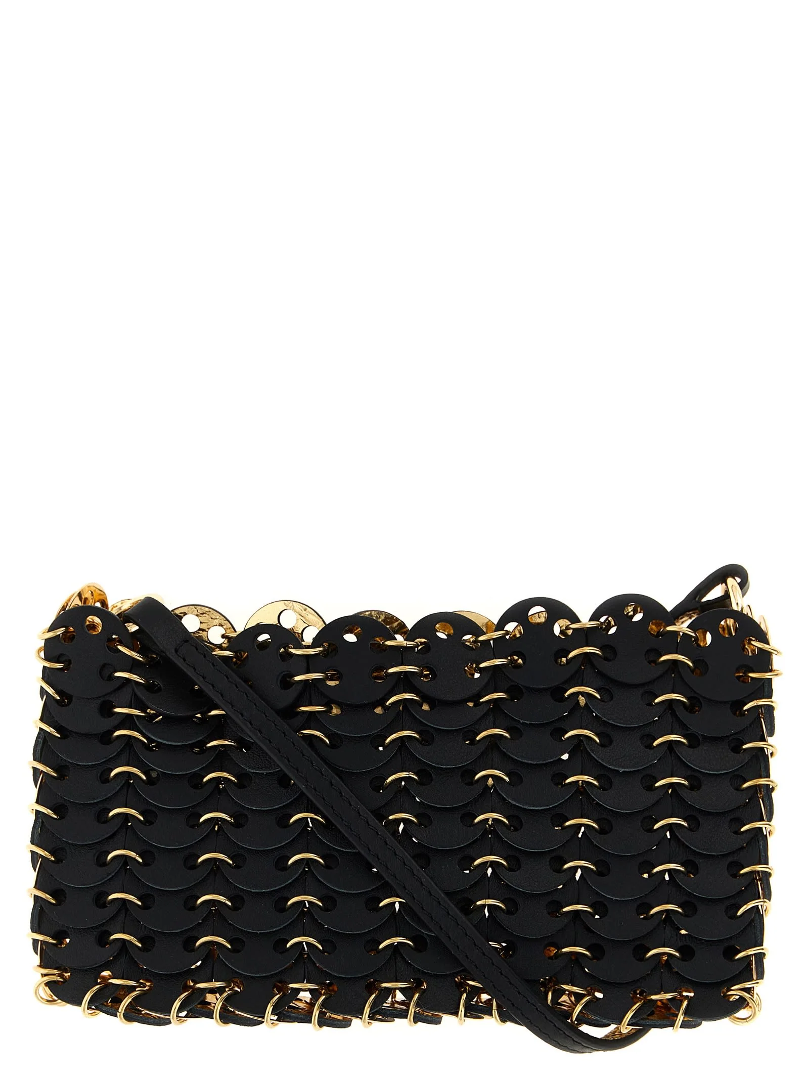 Rabanne 1969 Nano Flip Reversible Shoulder Bag - Black - Image 2